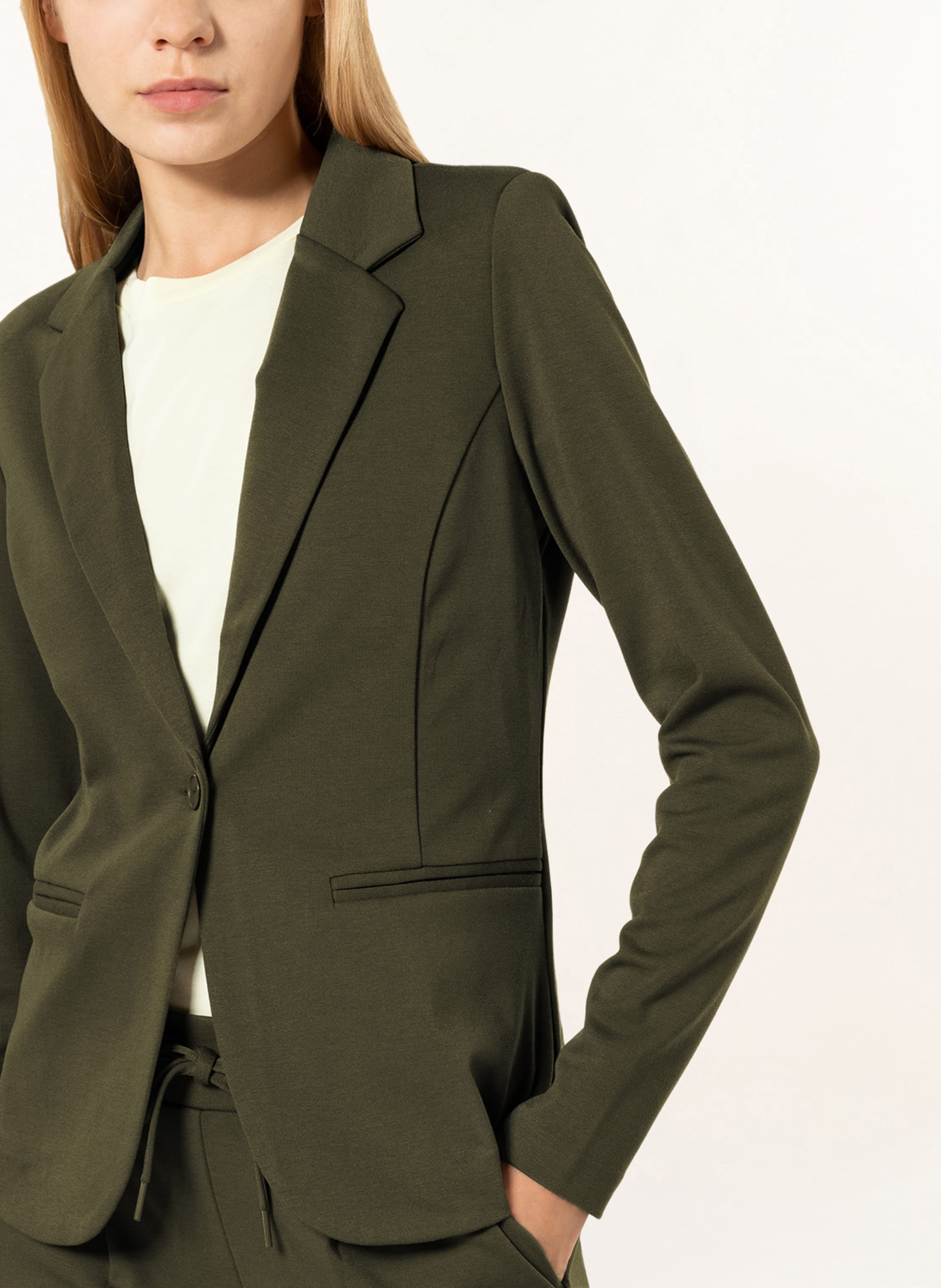 Thumbnail - Ichi Jerseyblazer Ihkate gruen