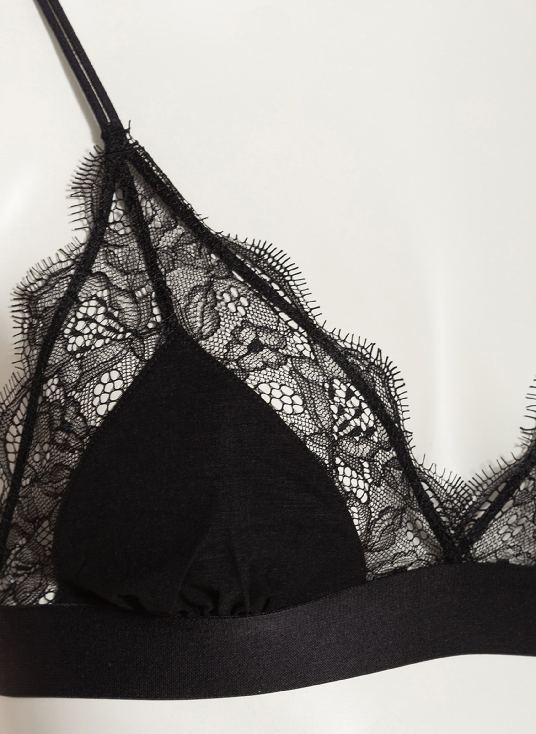Thumbnail - Love Stories Triangel-Bh Love Lace Evergreens schwarz