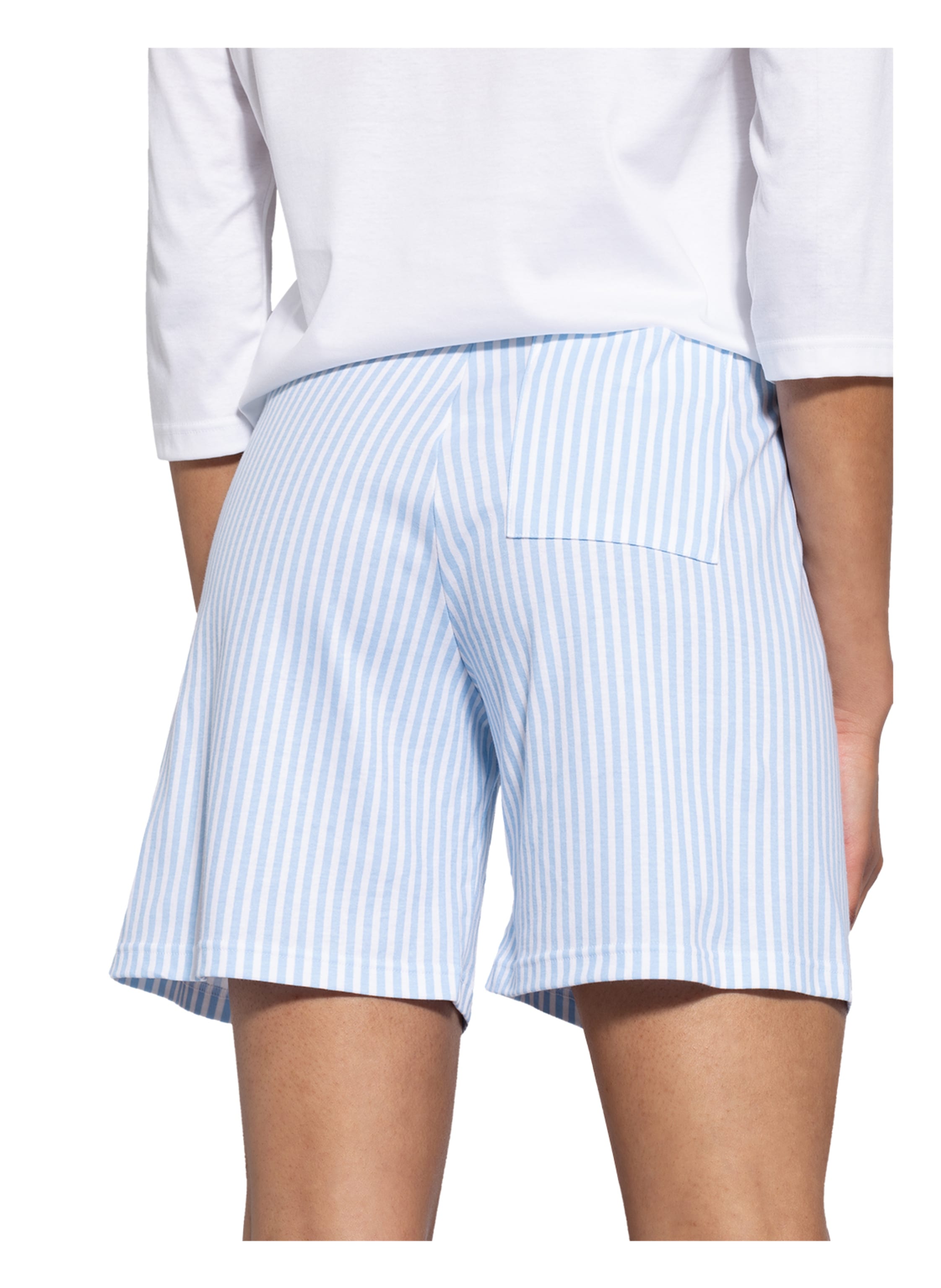 Thumbnail - Mey Schlafshorts Serie Sleepsation blau