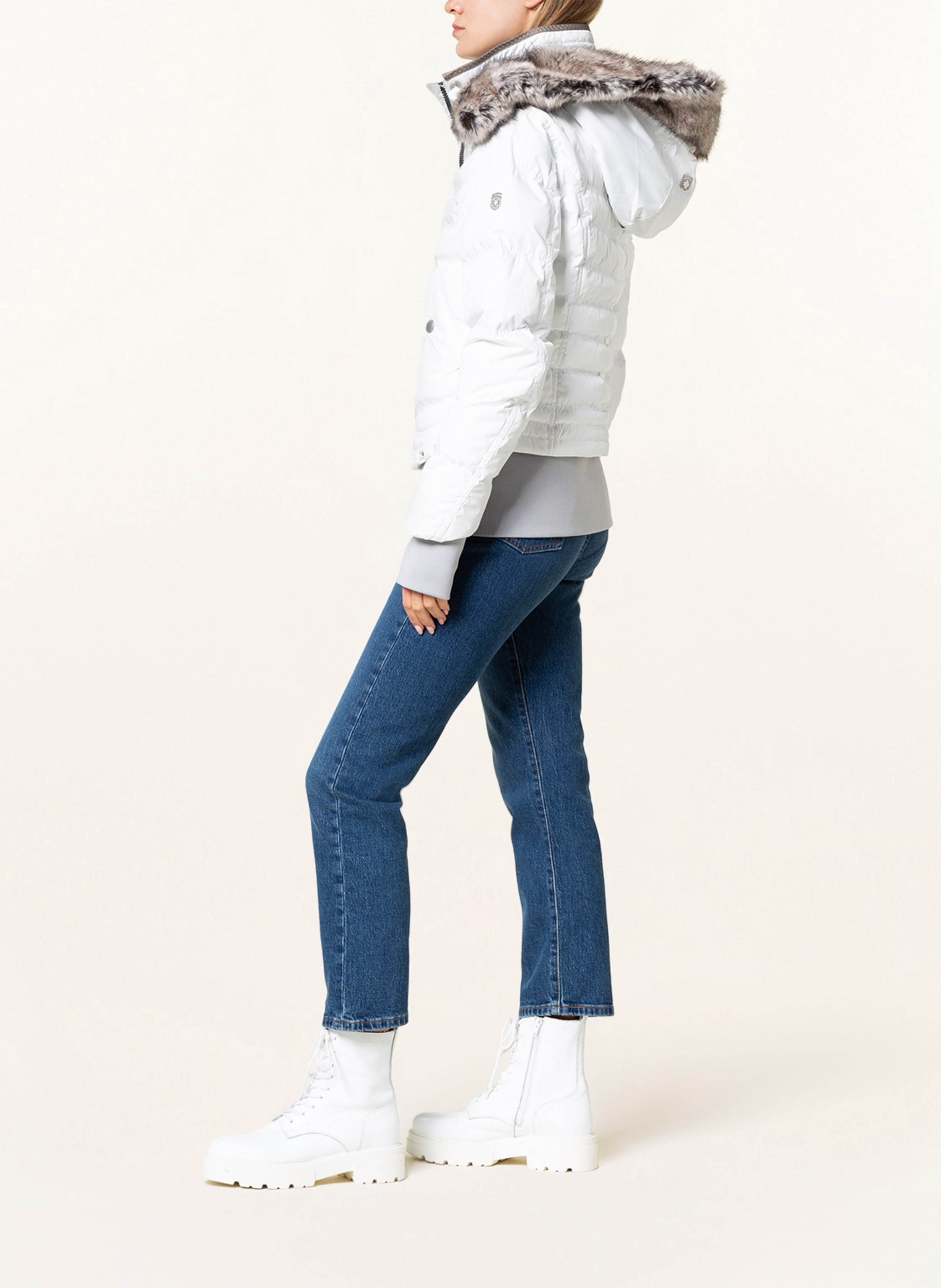 Thumbnail - Wellensteyn Steppjacke Queens weiss