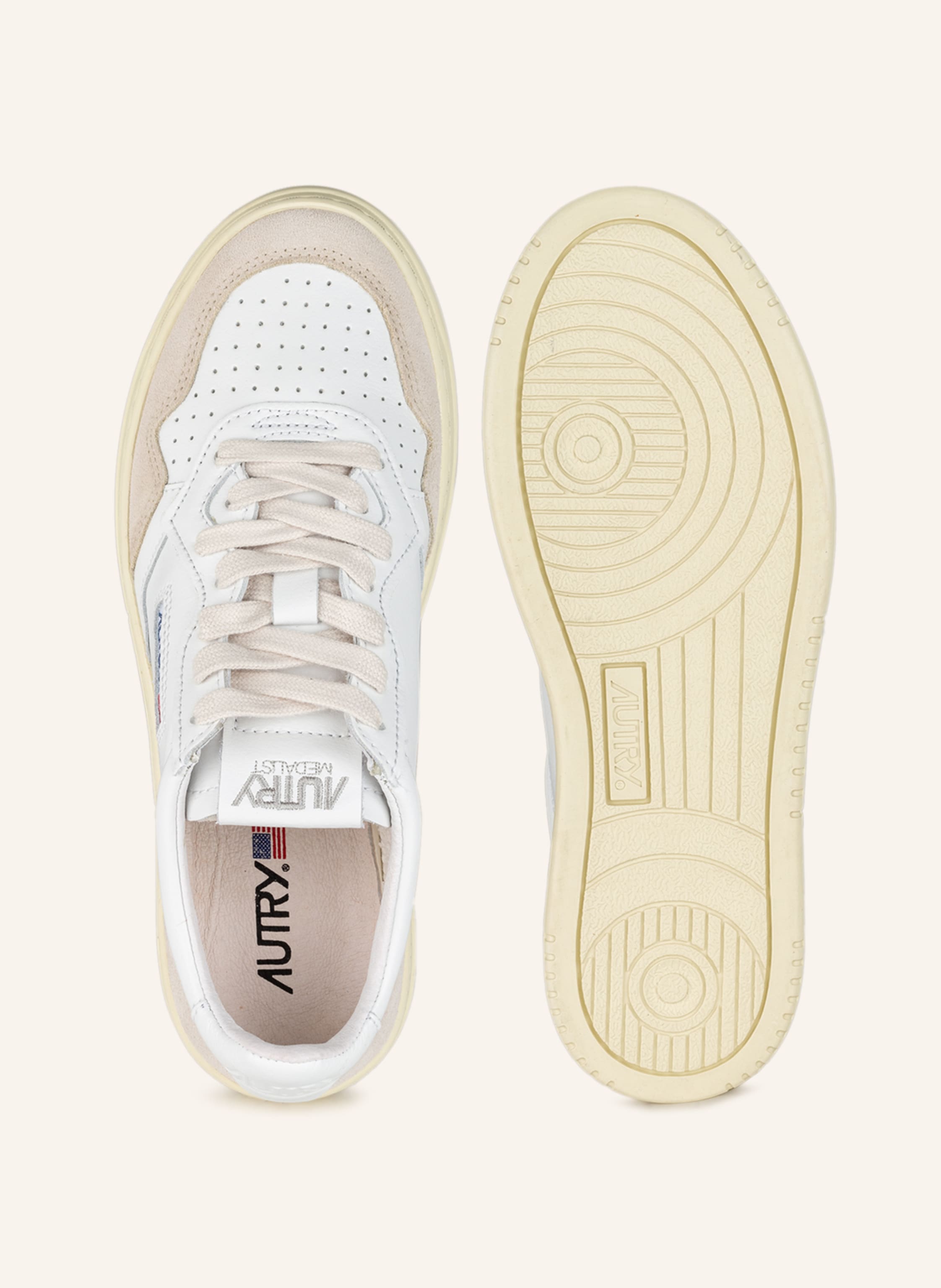 Thumbnail - Autry Sneaker Medalist Low Ls weiss