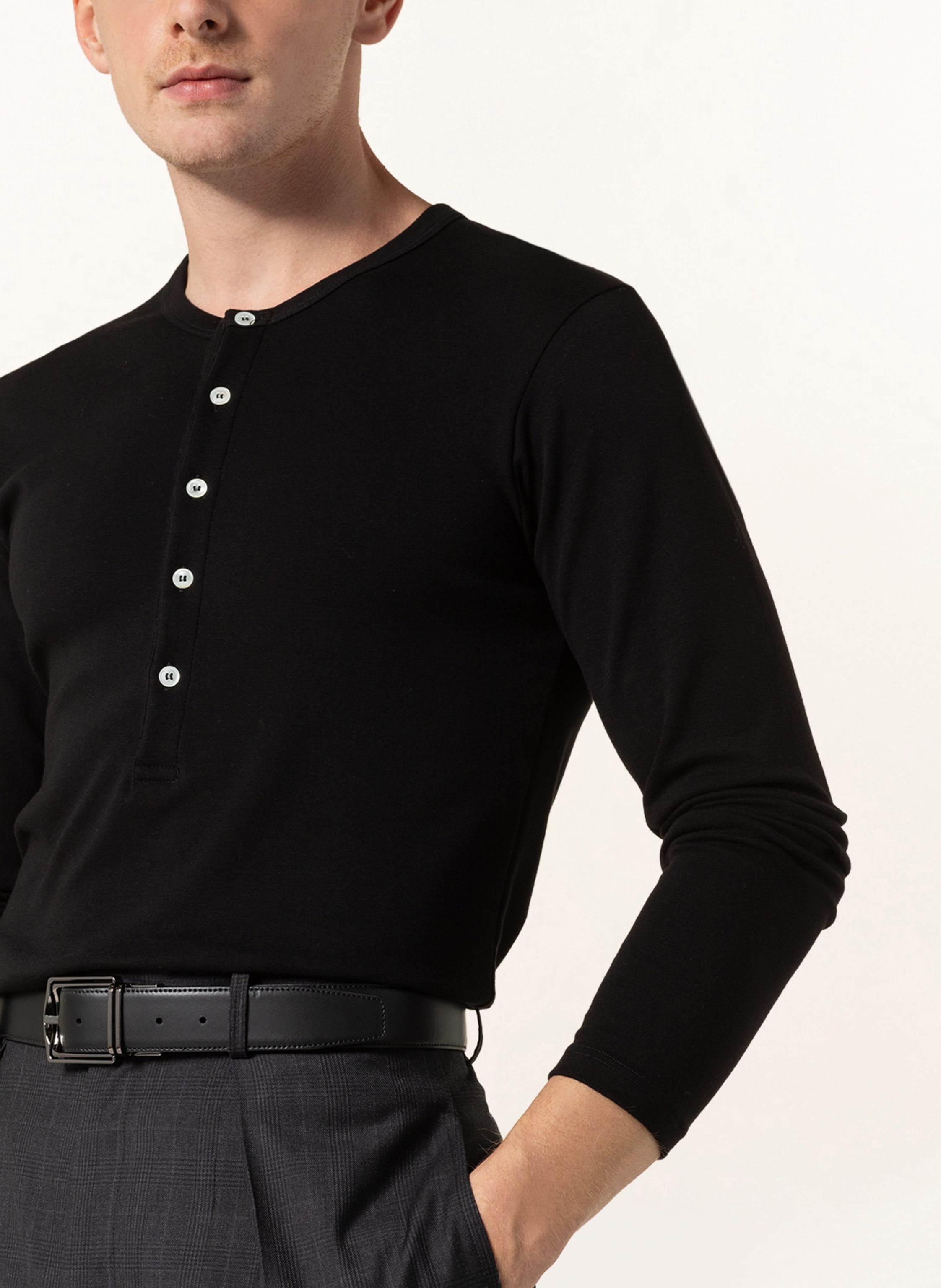 Thumbnail - Tom Ford Longsleeve schwarz