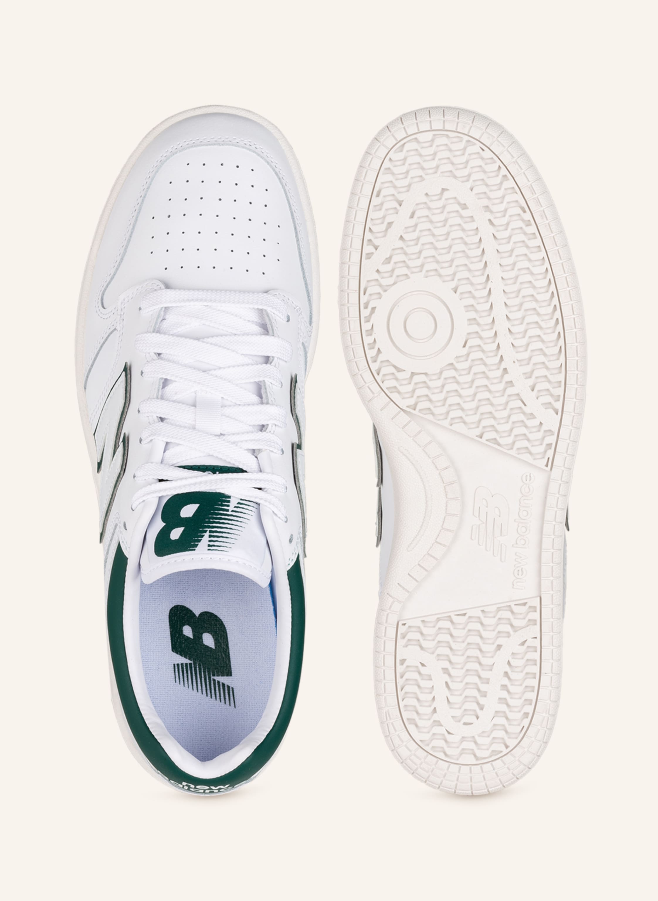 Thumbnail - New Balance Sneaker 480 weiss