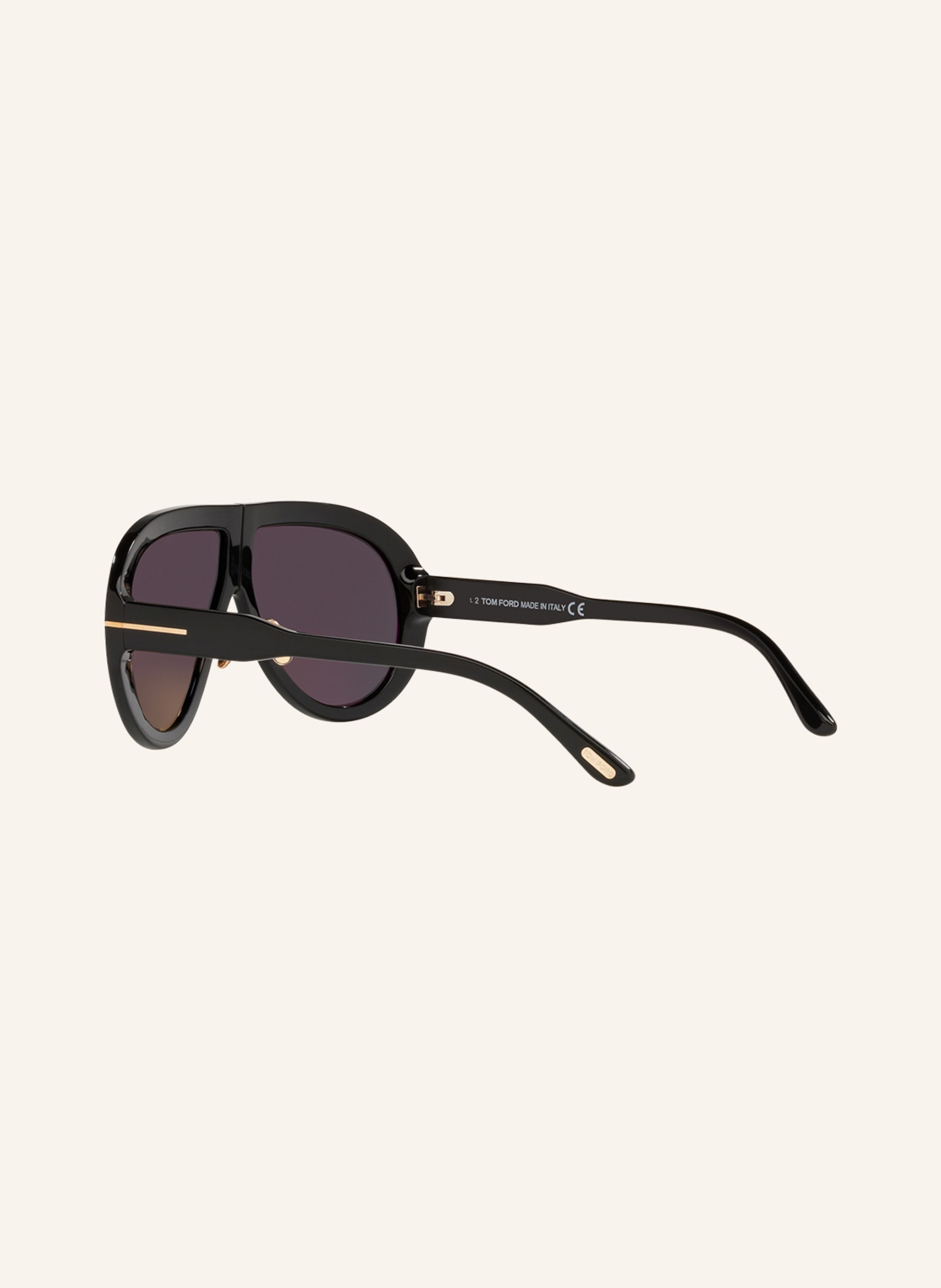 Thumbnail - Tom Ford Sonnenbrille ft0836 Troy schwarz