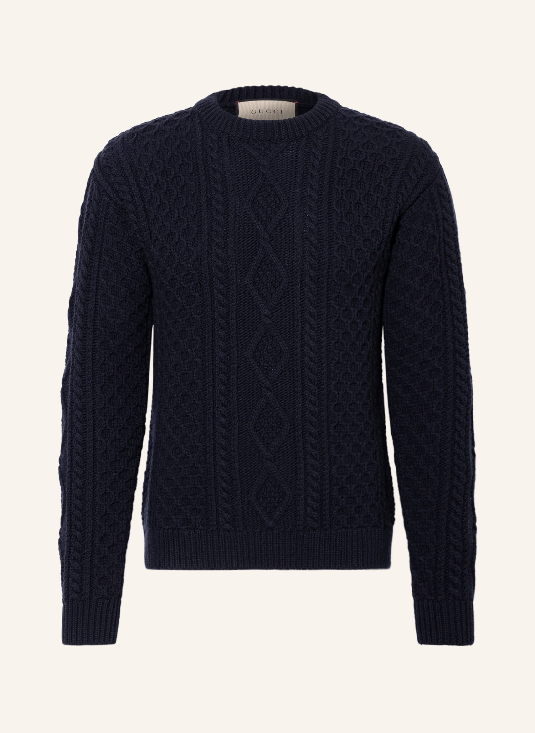 Gucci navy hotsell sweater