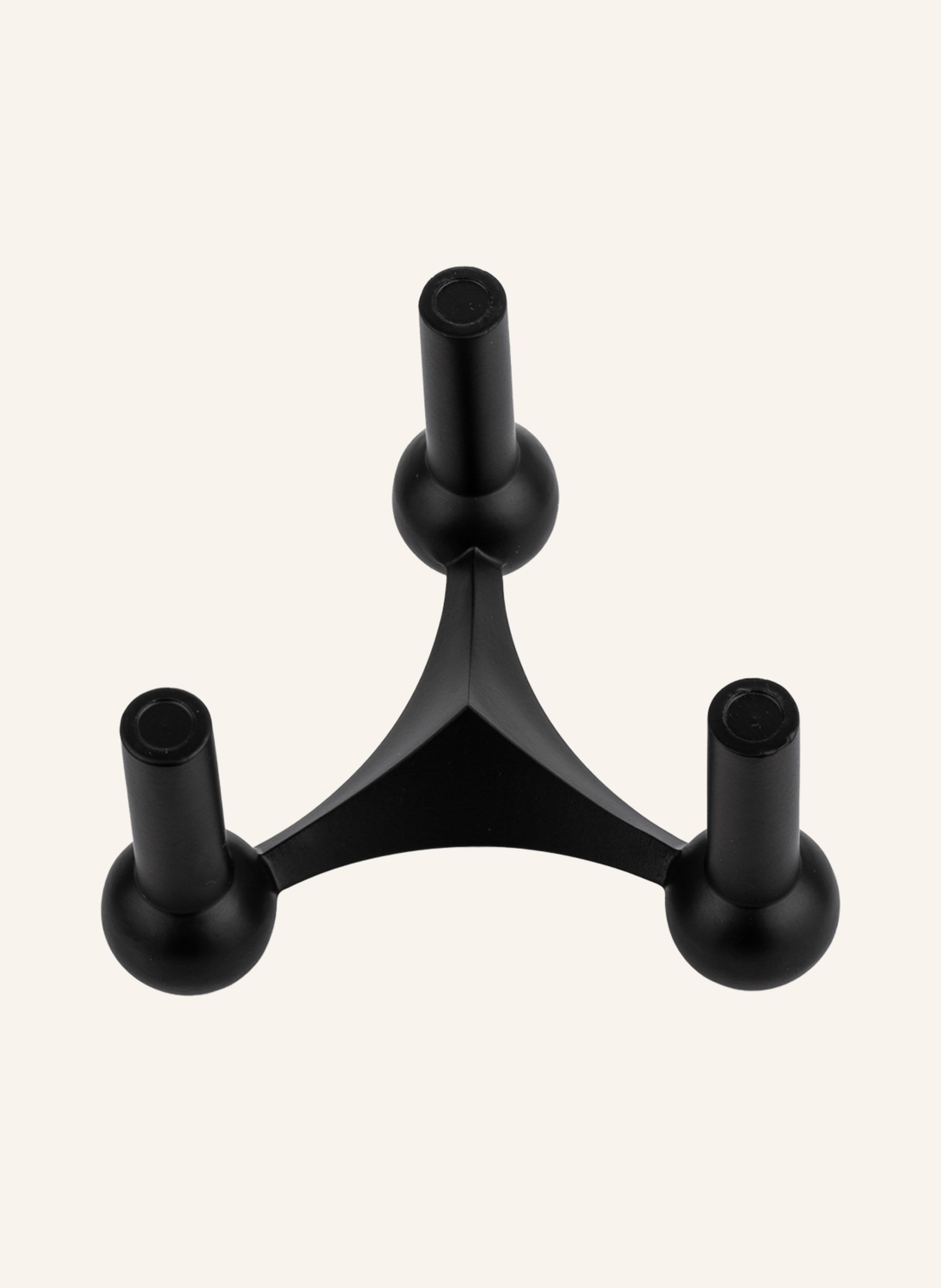 Thumbnail - Stoff Nagel Kerzenhalter schwarz