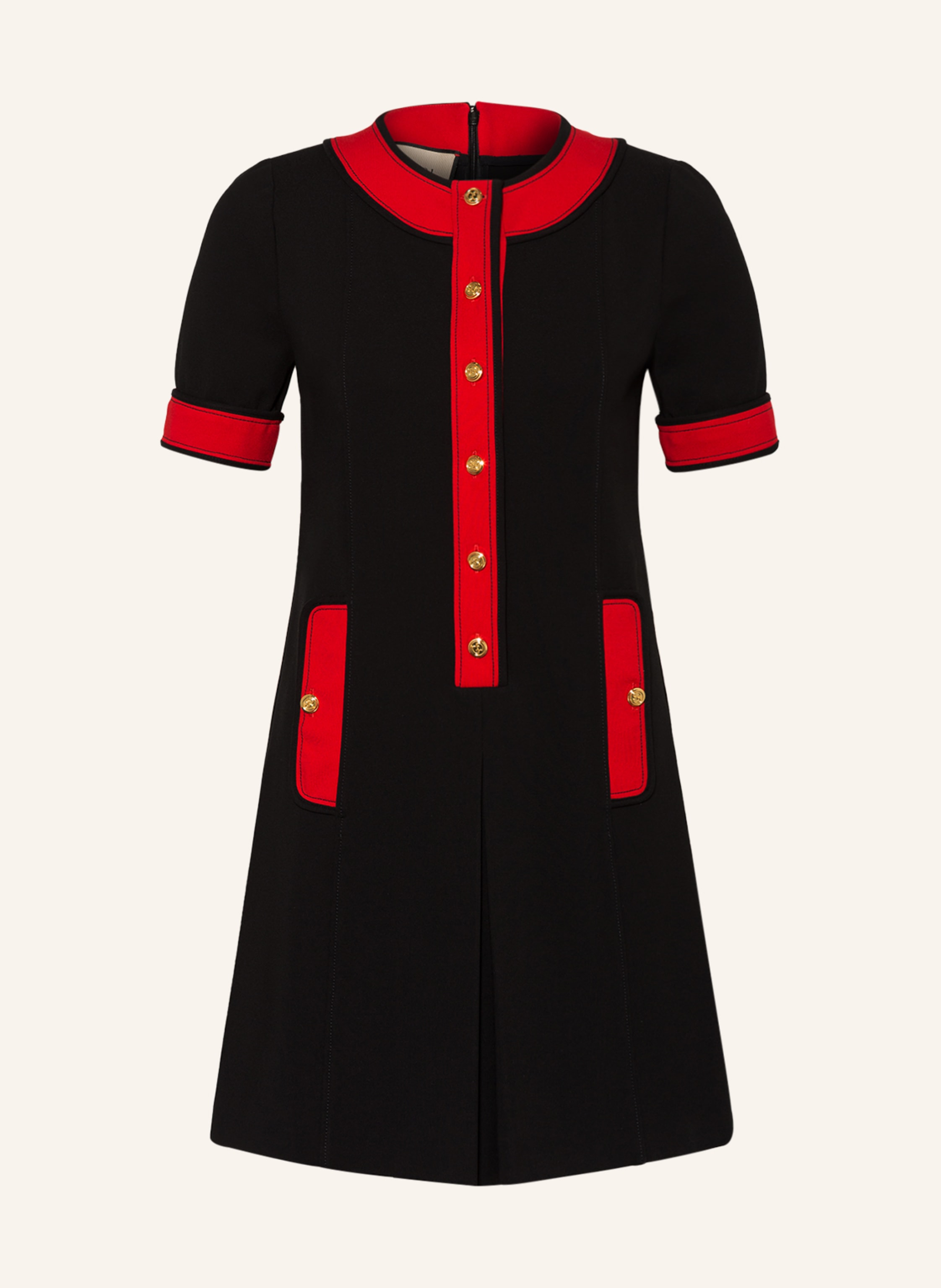 GUCCI Dress in black/ red