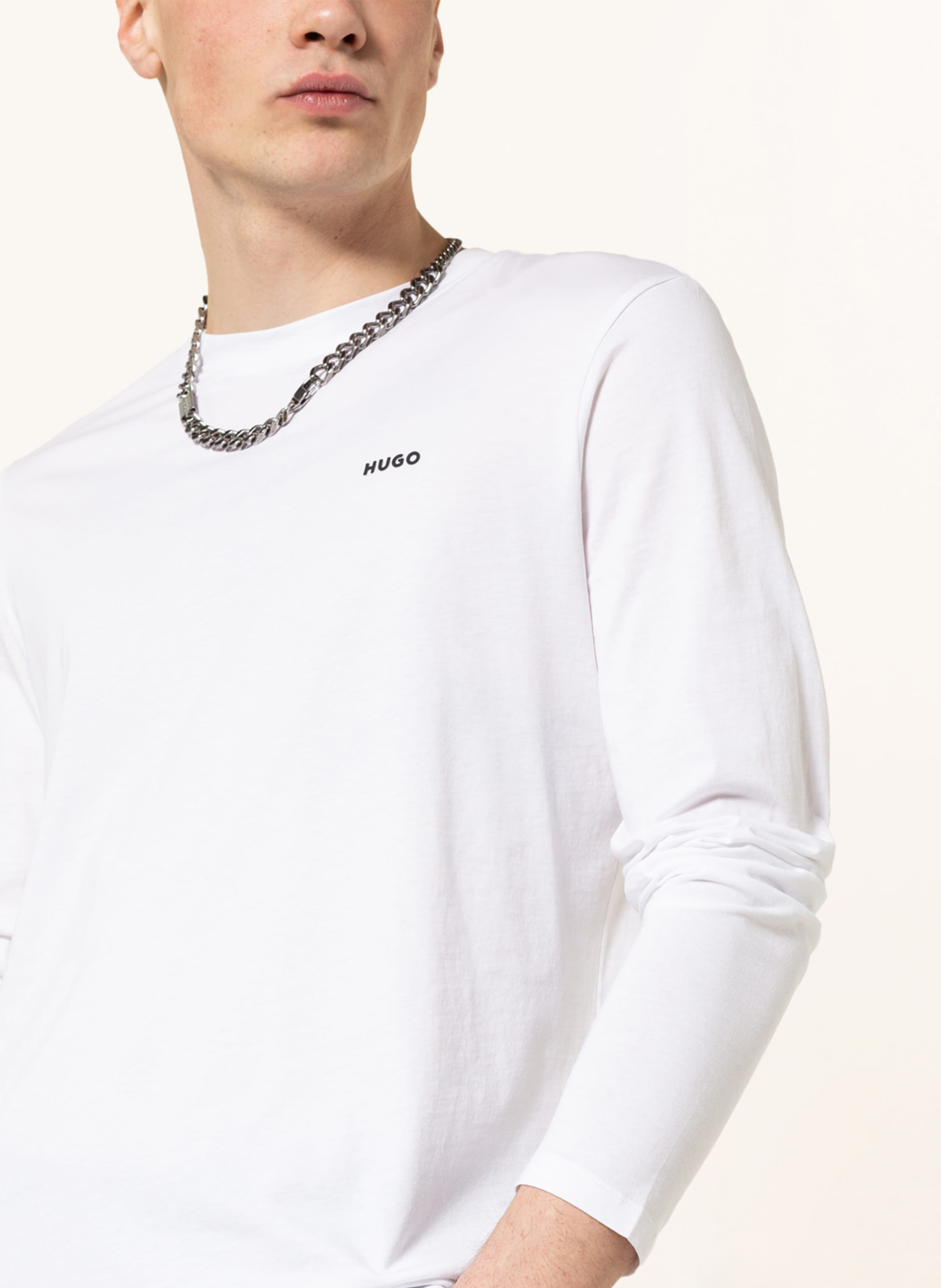 Thumbnail - Hugo Longsleeve Derol weiss