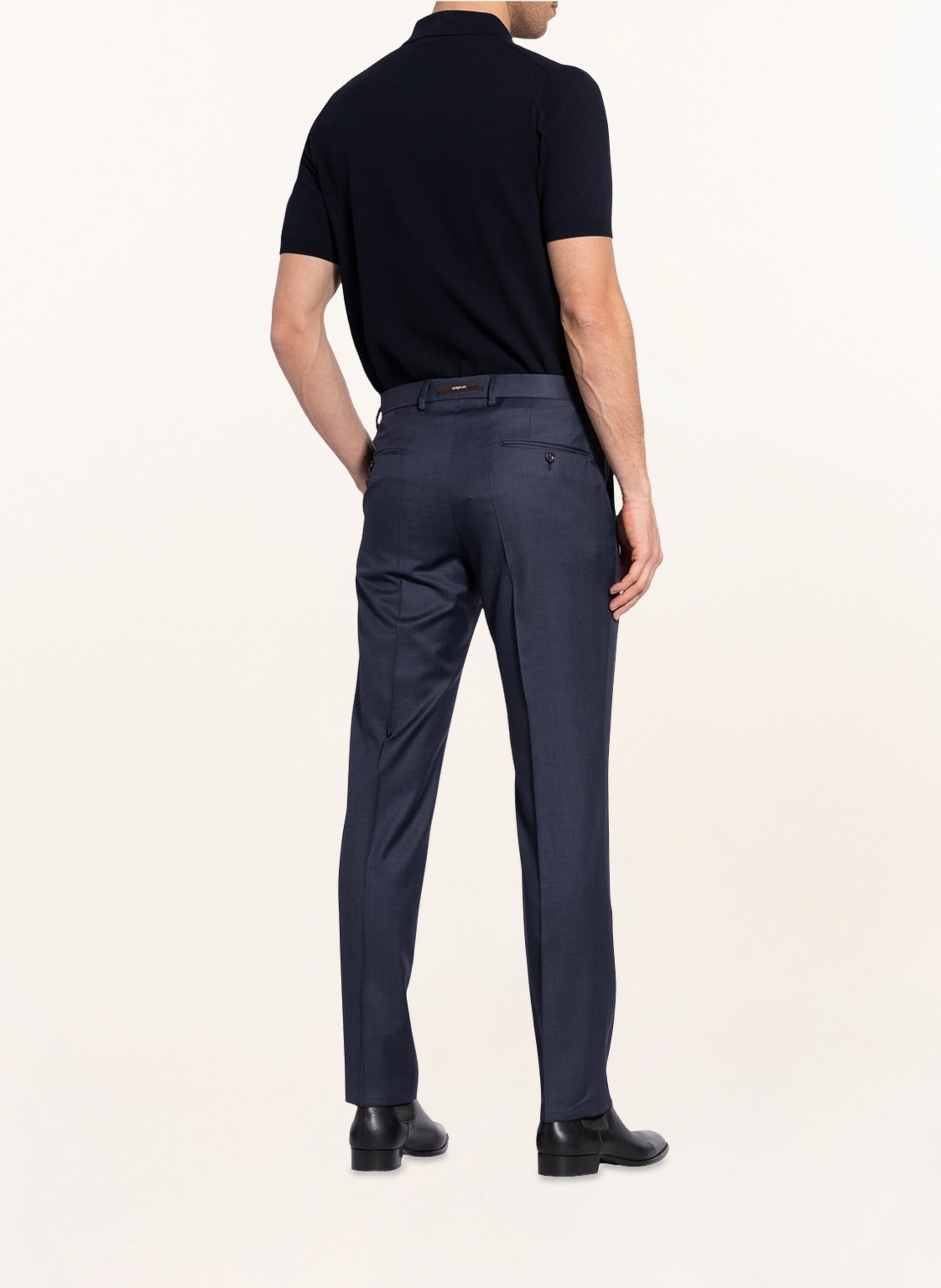 Thumbnail - Windsor. Anzughose Sole Regular Fit blau