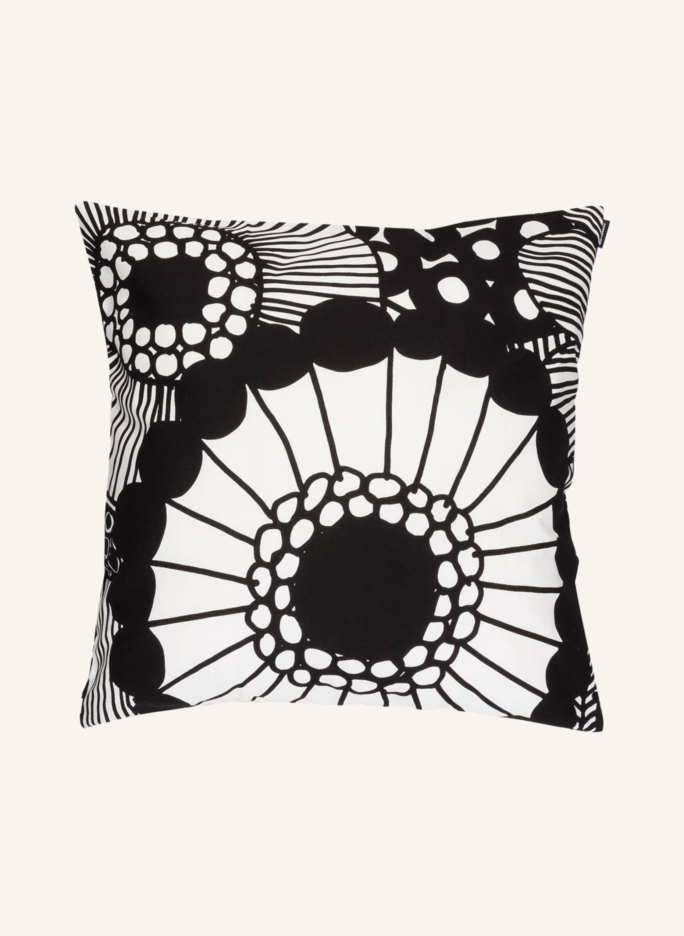 marimekko Decorative cushion cover SIIRTOLAPUUTARHA in black/ white |  Breuninger