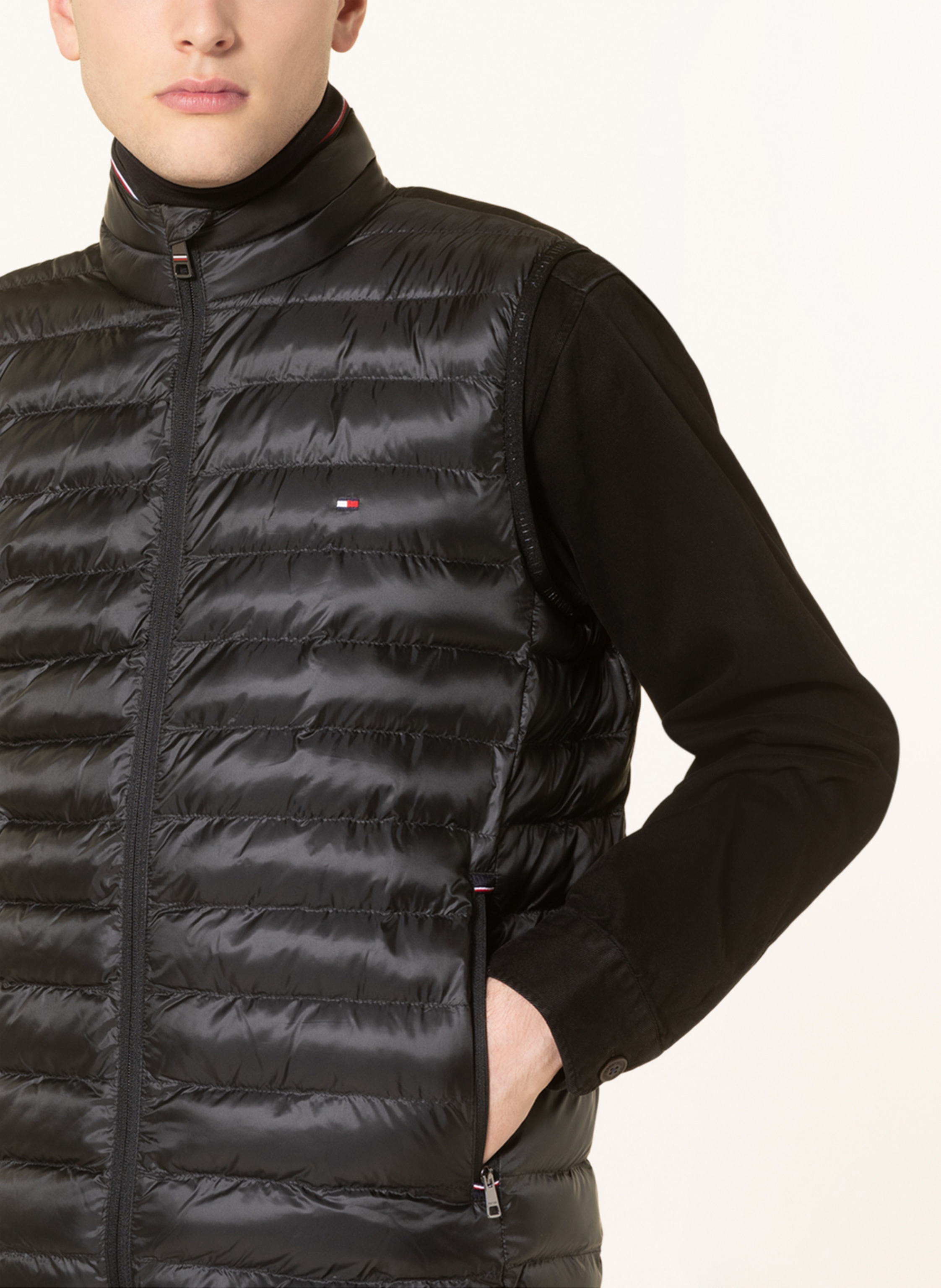Thumbnail - Tommy Hilfiger Steppweste schwarz
