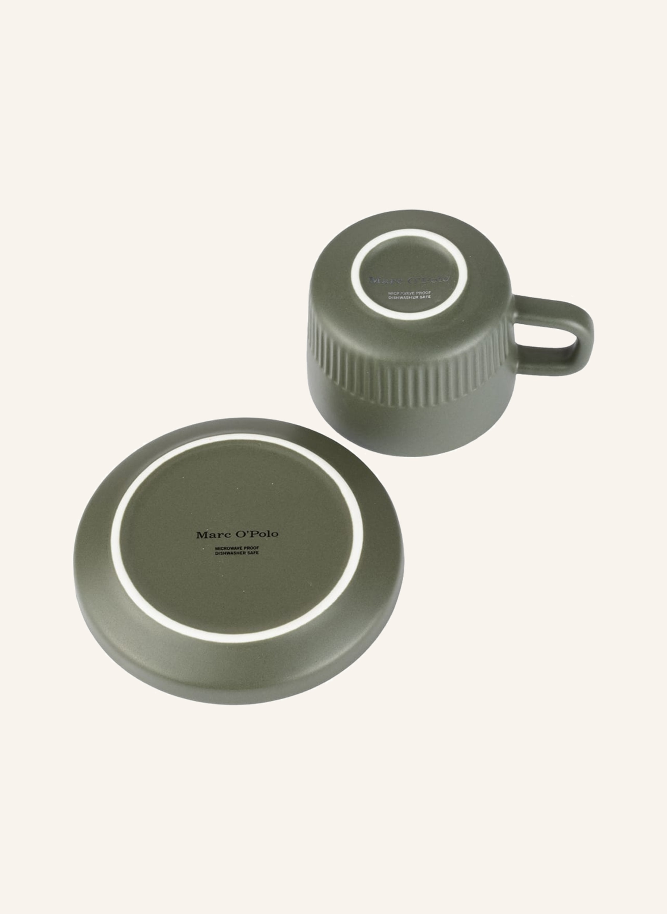 Thumbnail - Marc O'polo 4er-Set Espressotassen Moments Mit Untertasse gruen
