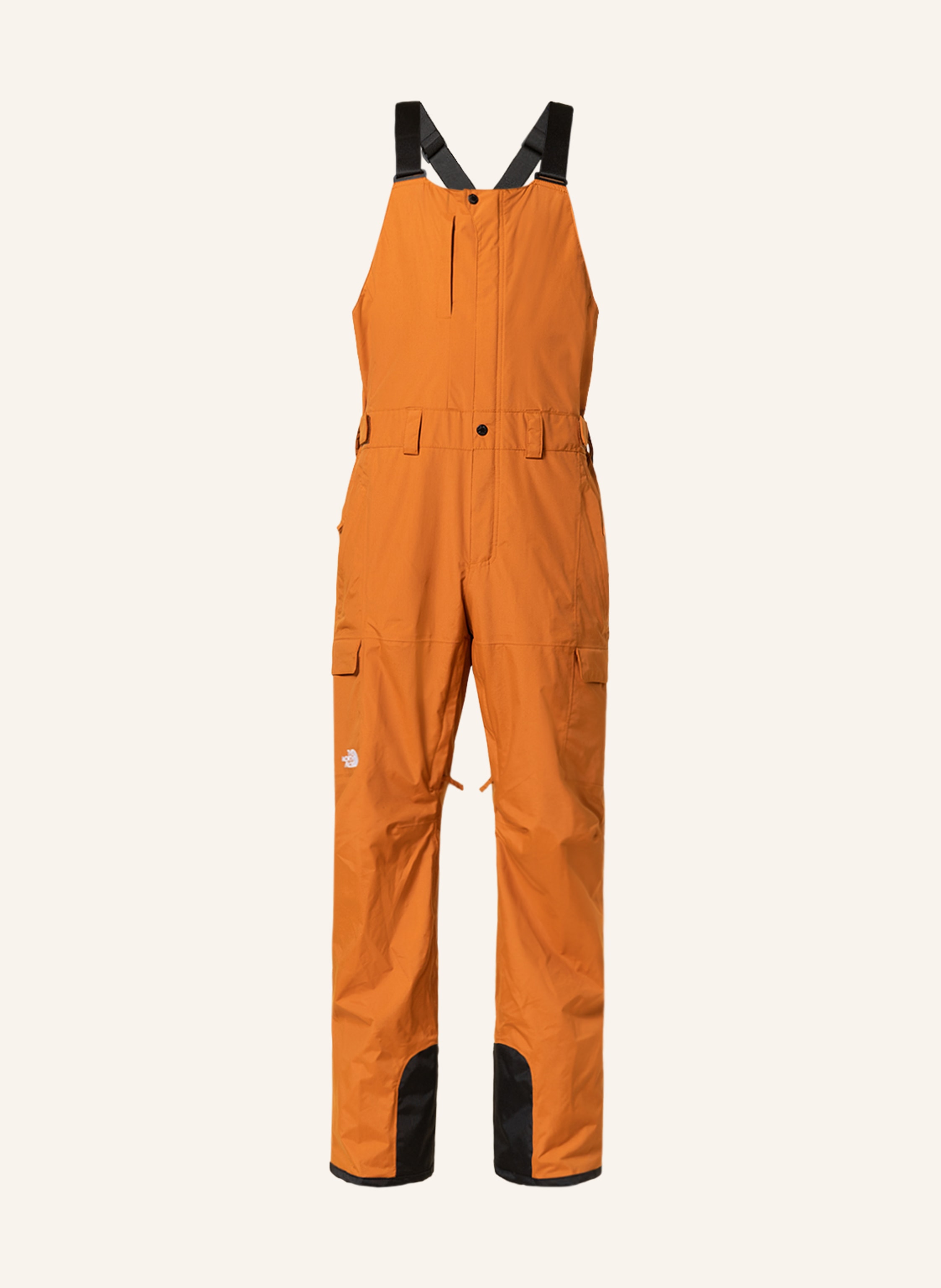 THE NORTH FACE Ski pants FREEDOM in dark orange/ black