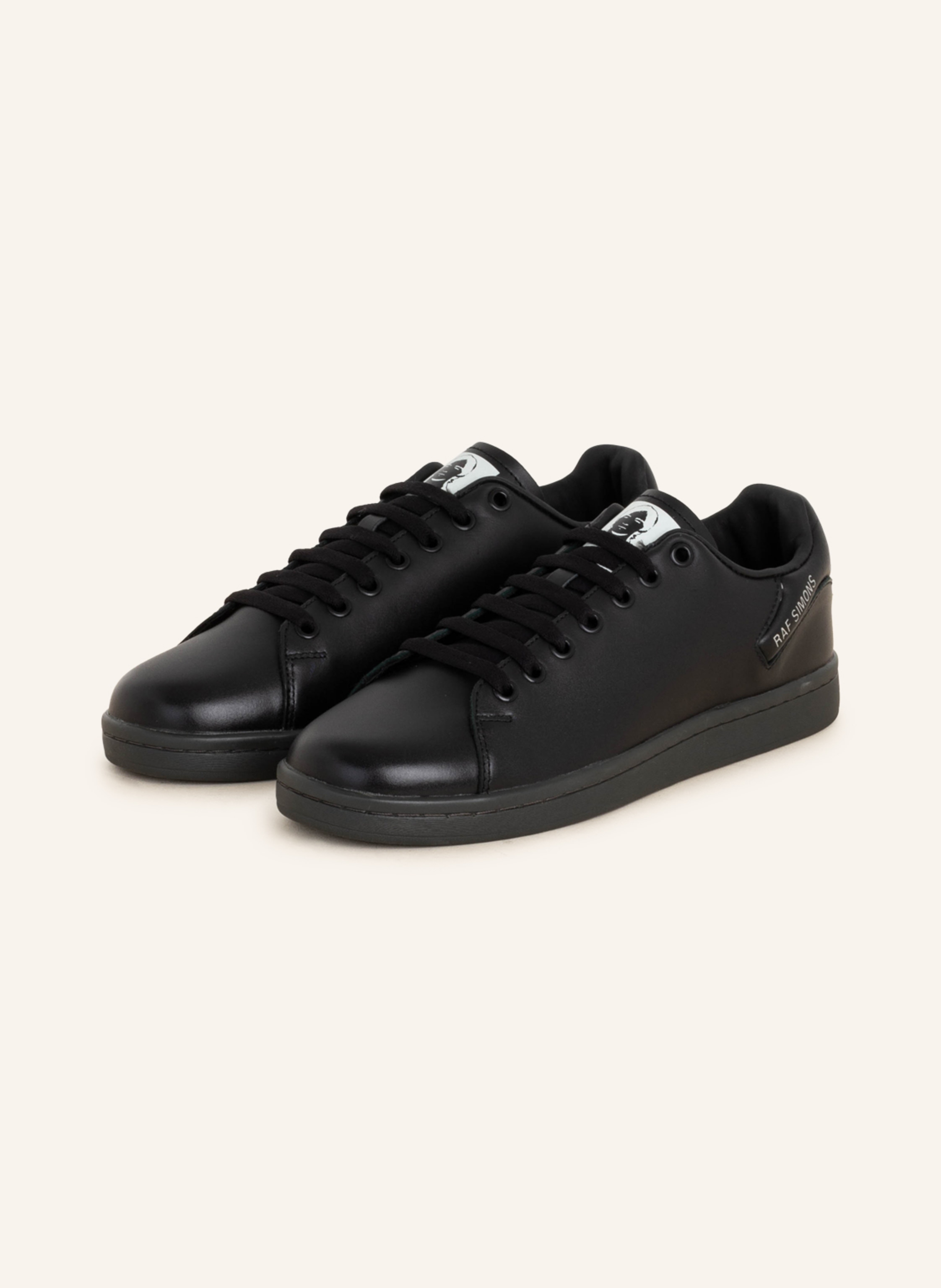 Raf simons top shoes black