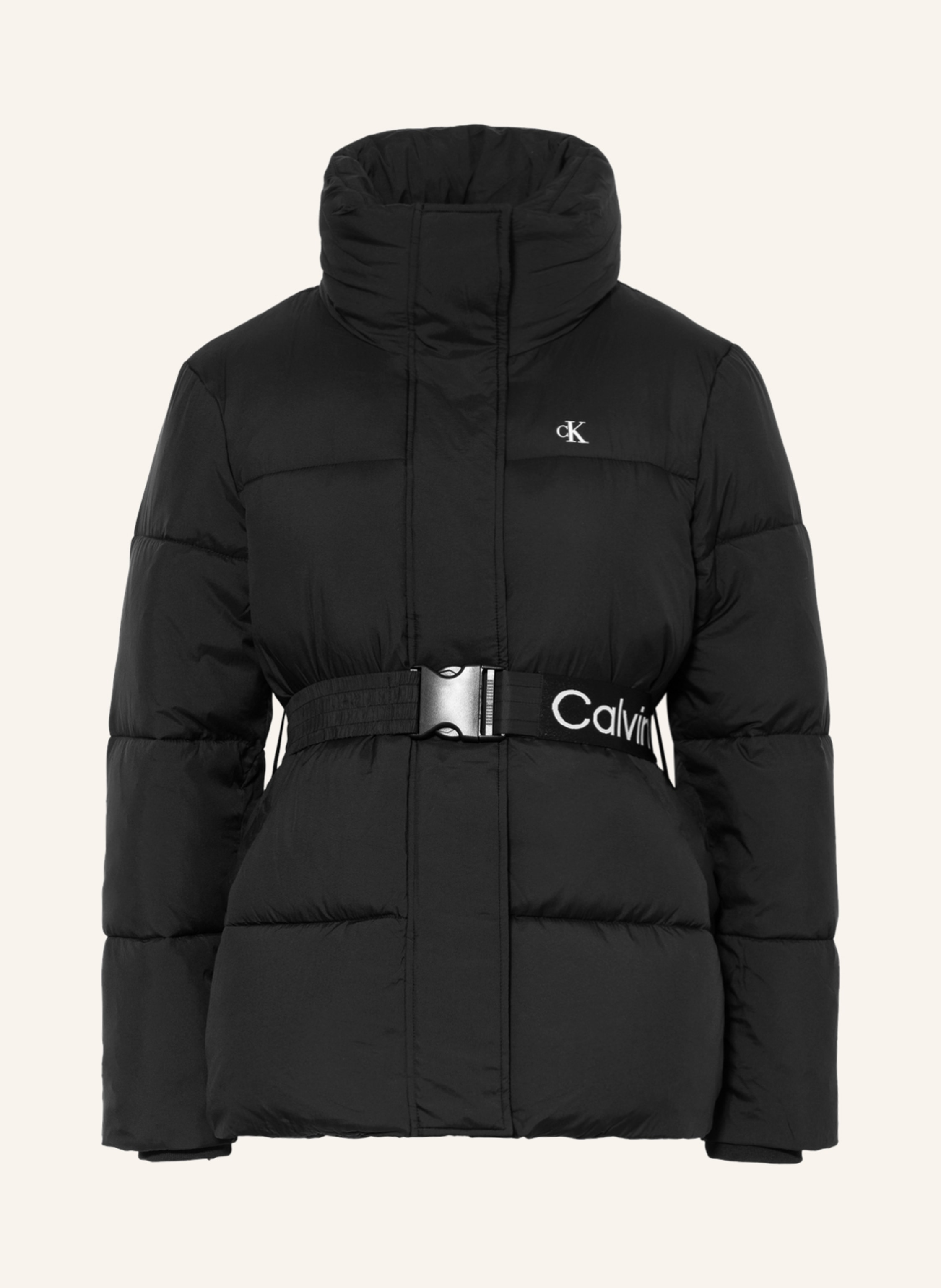Calvin Klein Jeans Quilted jacket in black | Breuninger