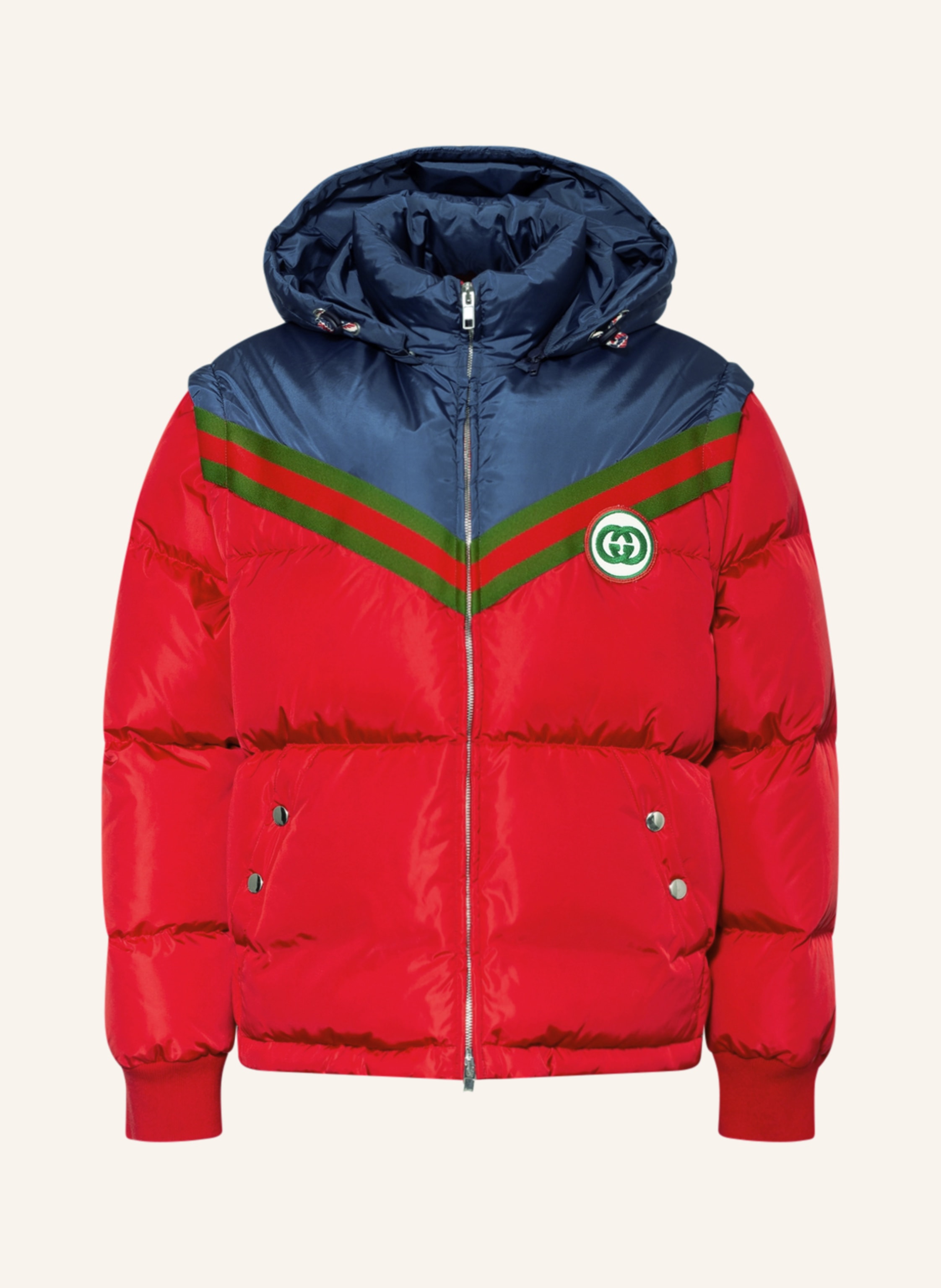 Down jacket with detachable sleeves | Breuninger