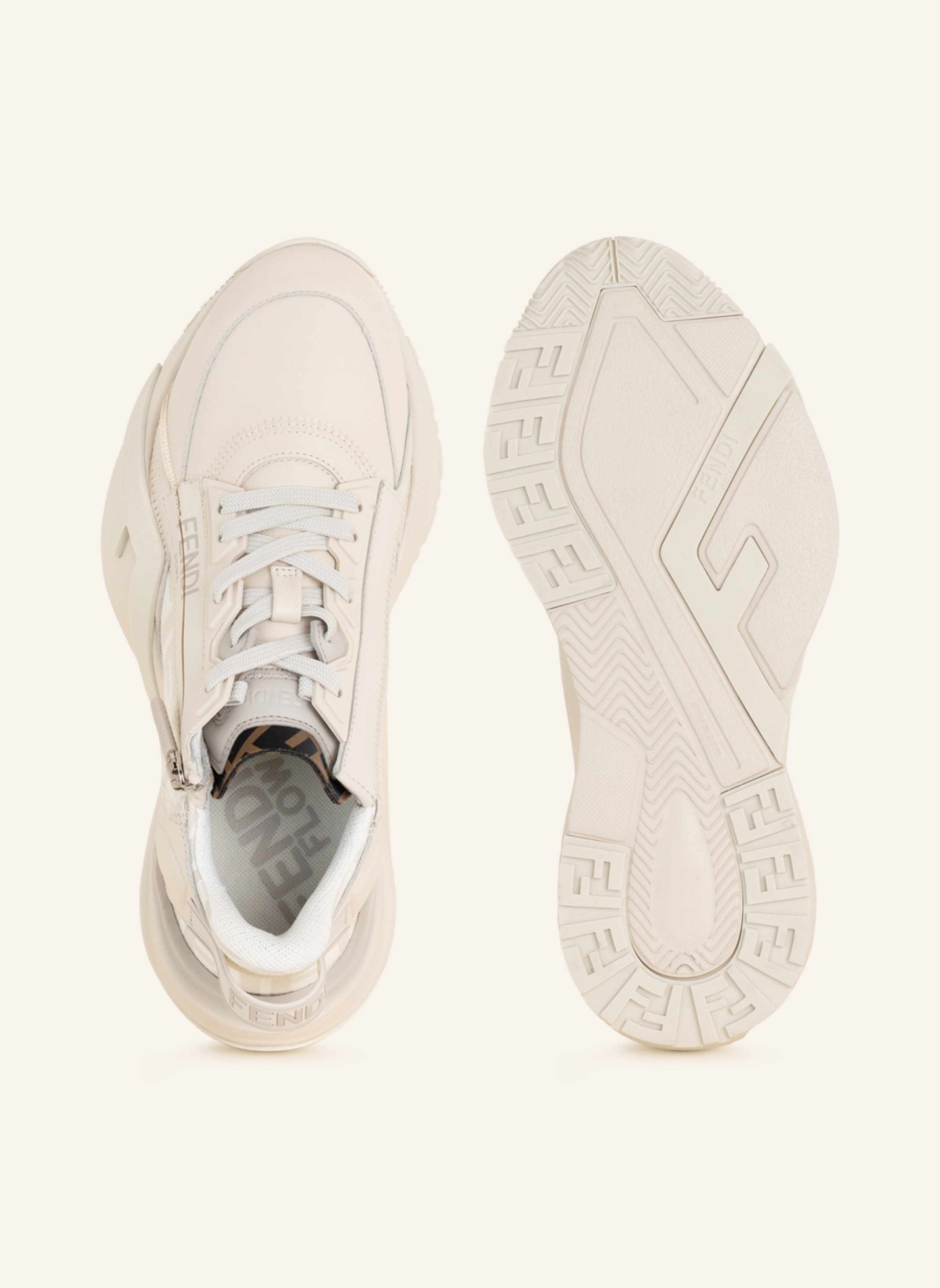 Fendi Sneaker Flow weiss – Bild 2