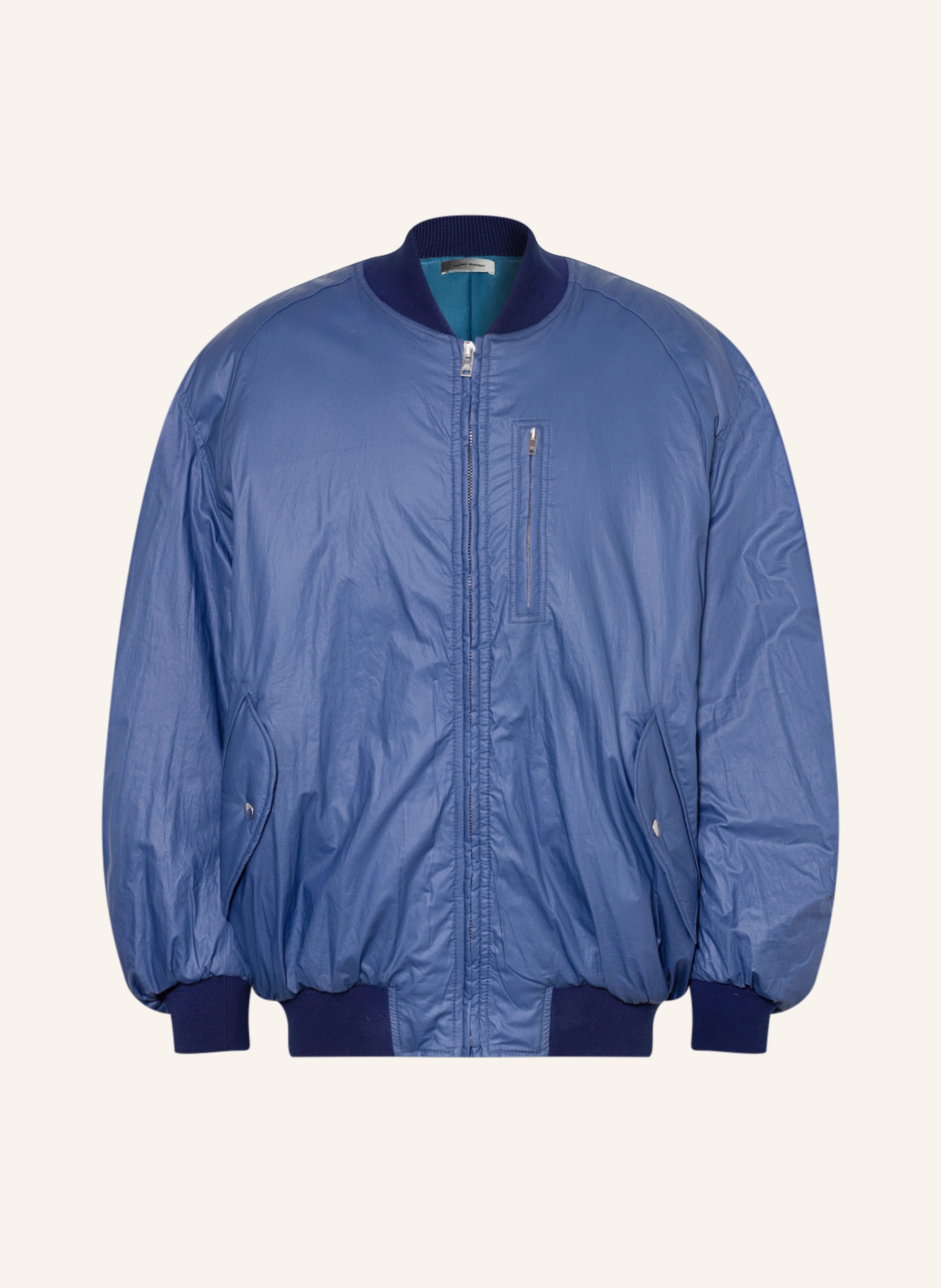 ISABEL MARANT Oversized bomber jacket KYAM in blue | Breuninger
