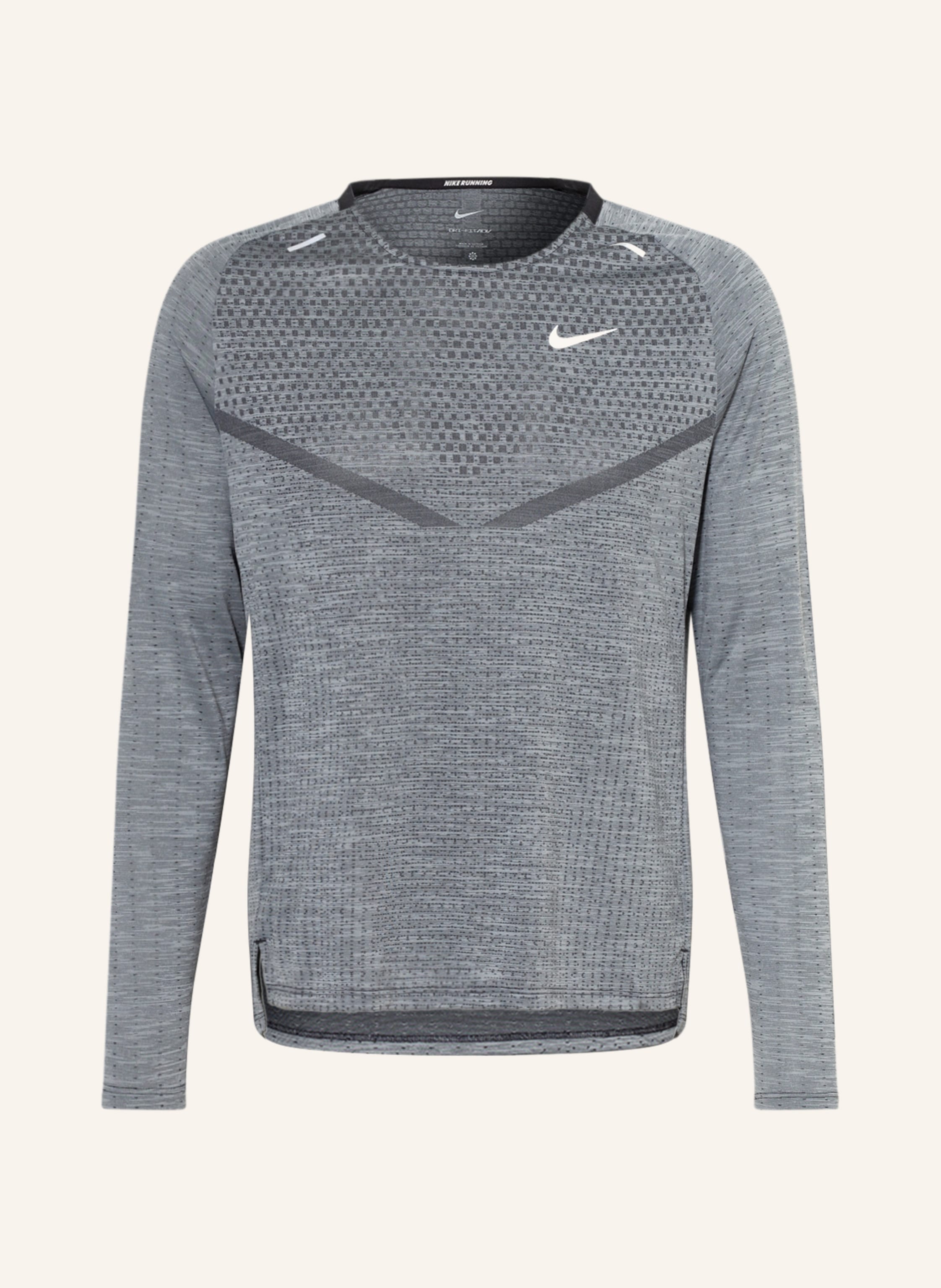 Nike Running shirt DRI-FIT ADV TECHKNIT ULTRA in gray/ black | Breuninger