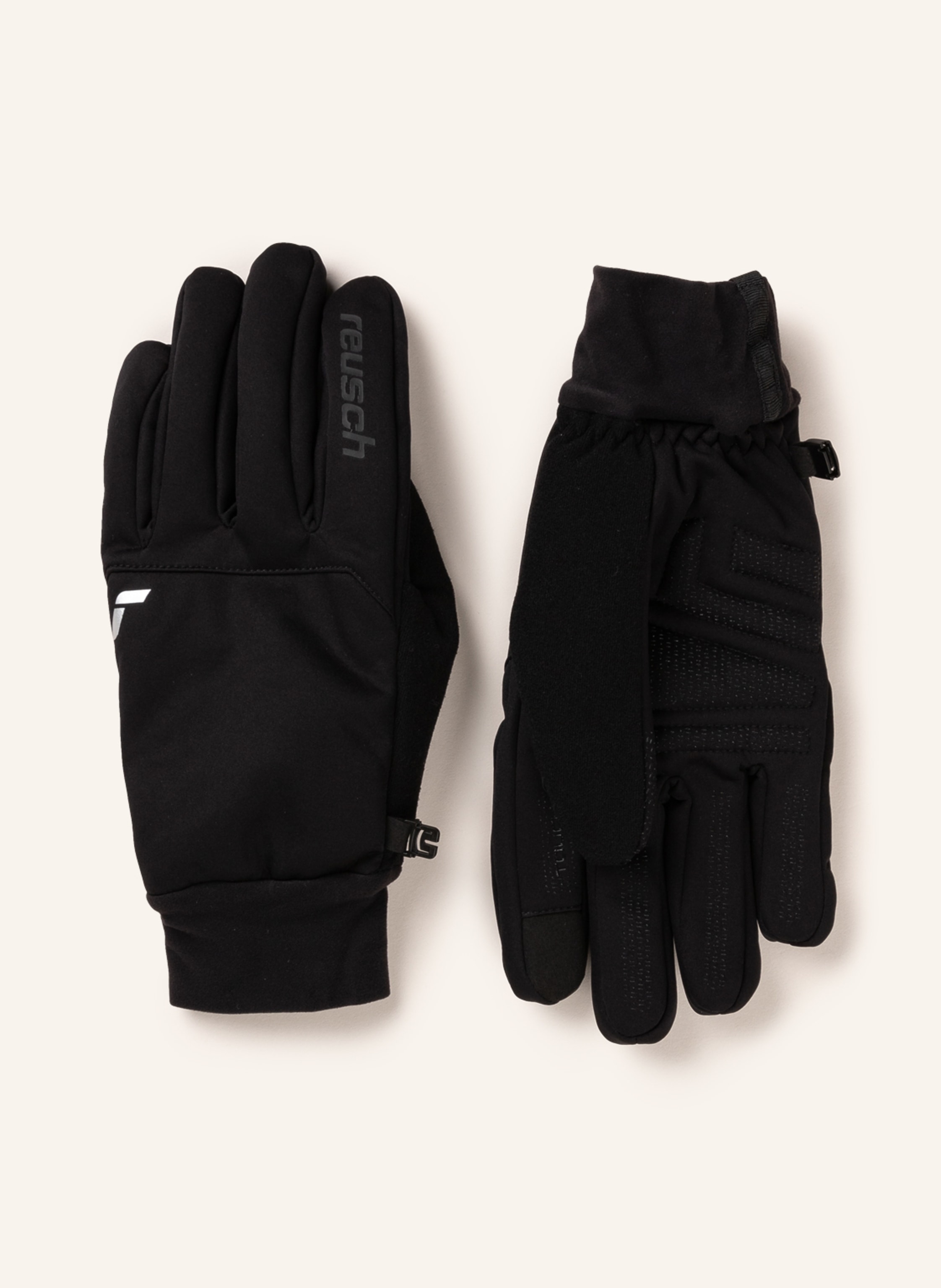 reusch Ski gloves BACKCOUNTRY TOUCH-TEC in black