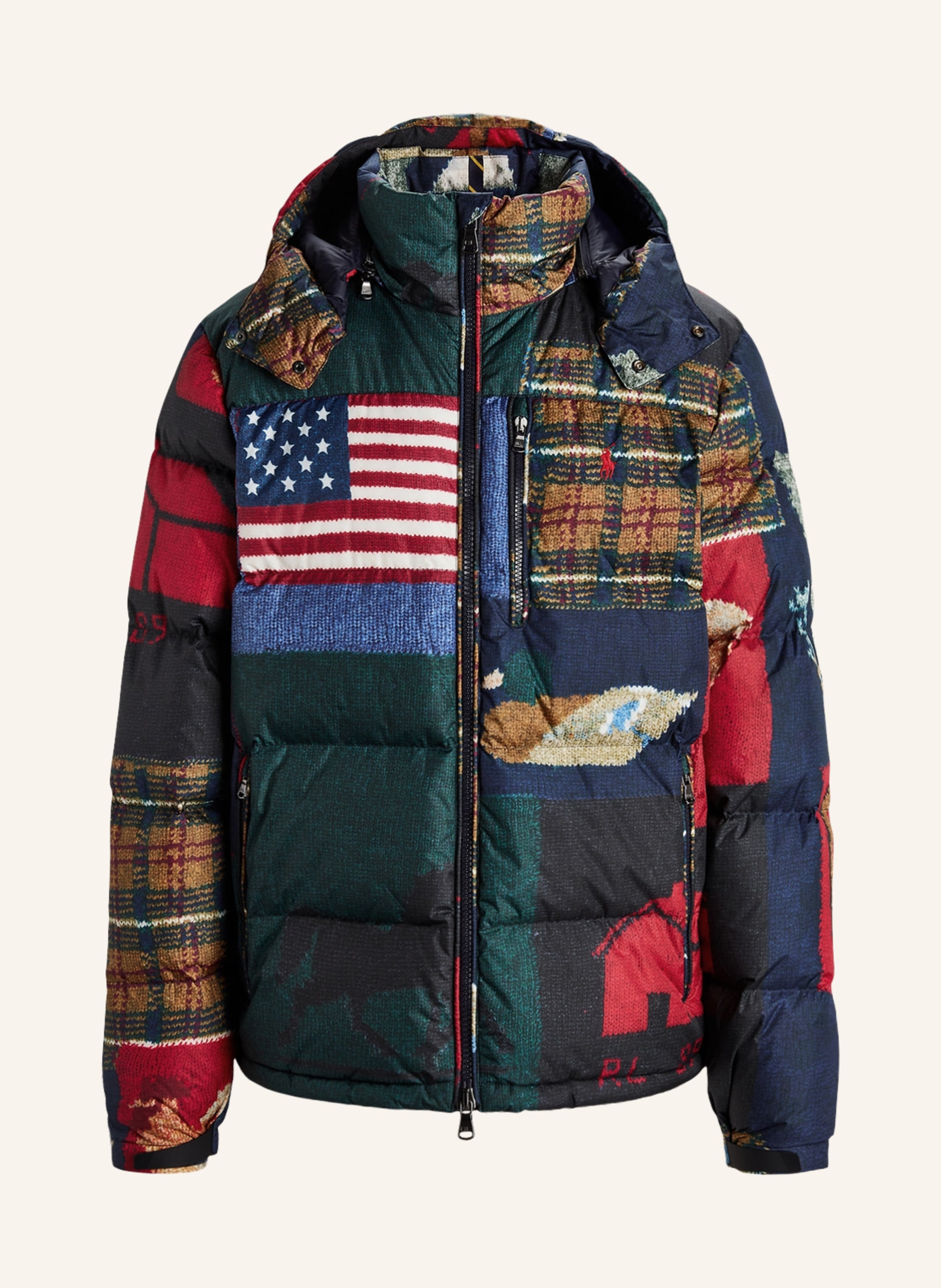 POLO RALPH LAUREN Down jacket with 