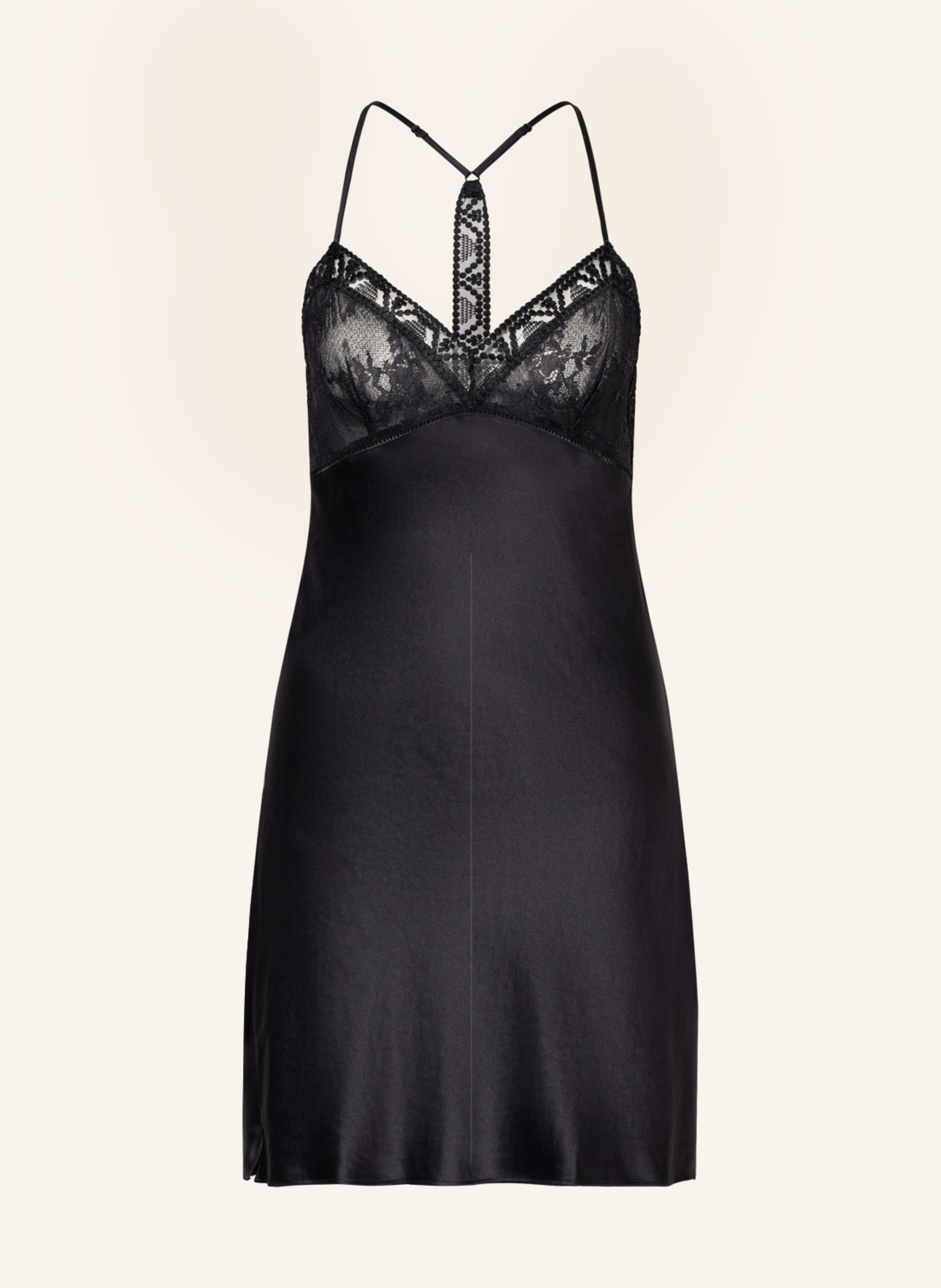 Passionata Negligee OLIVIA made of satin in black - Buy Online ...