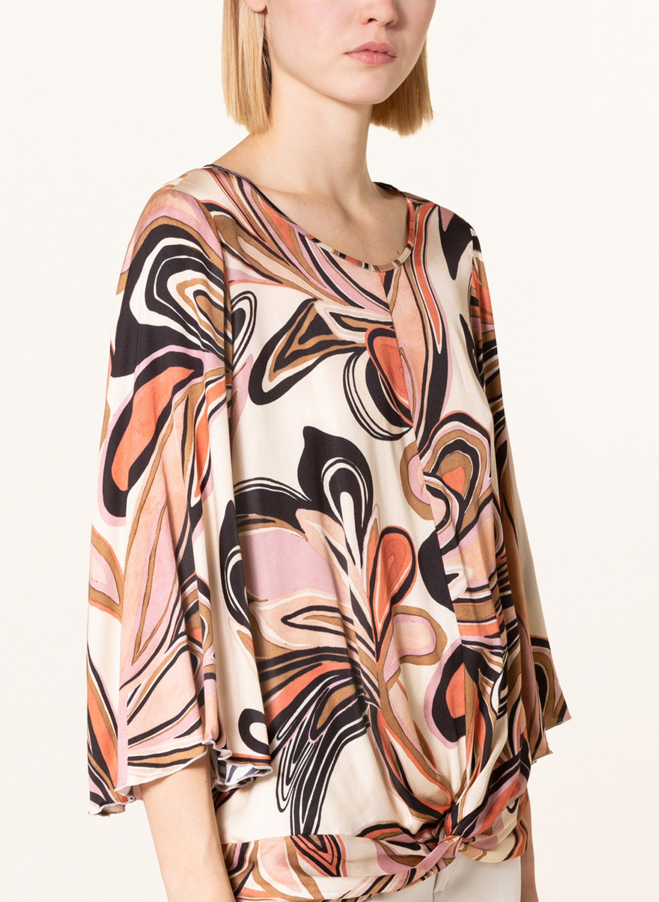 Thumbnail - Summum Woman Blusenshirt Mit 3/4-Arm orange