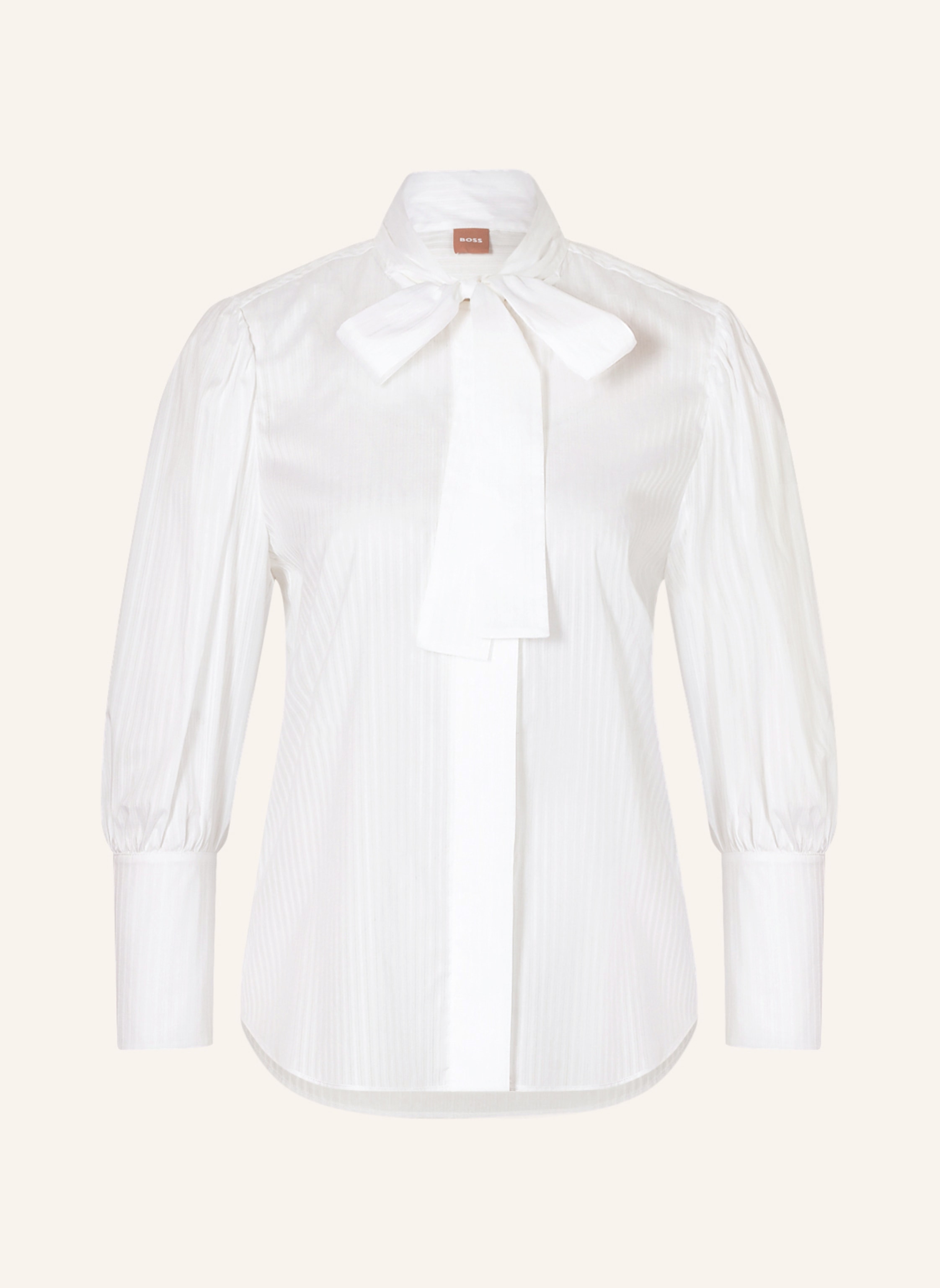 BOSS Bowtie blouse BELLURA in white