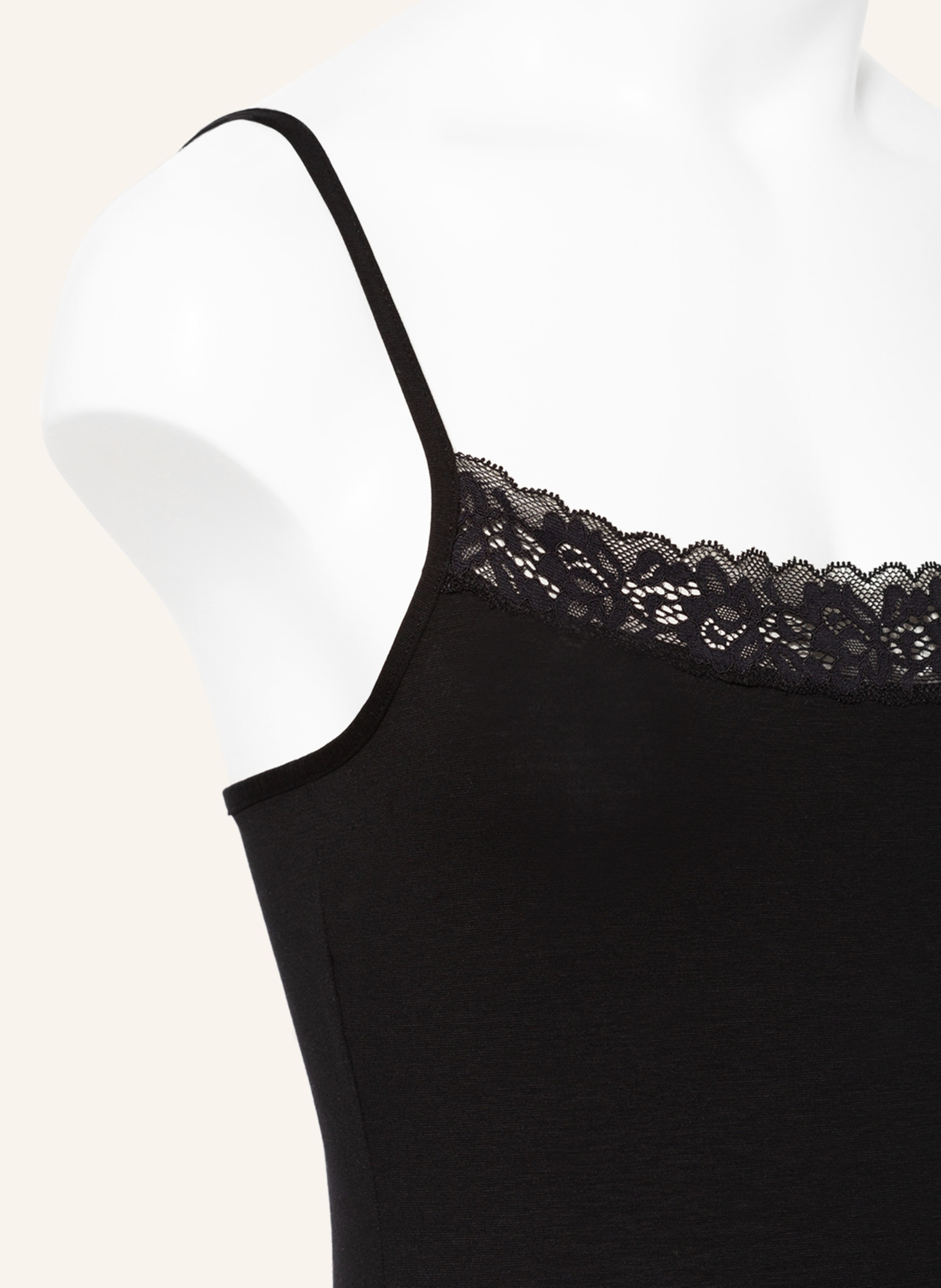 Thumbnail - Calida Top Natural Comfort Lace schwarz
