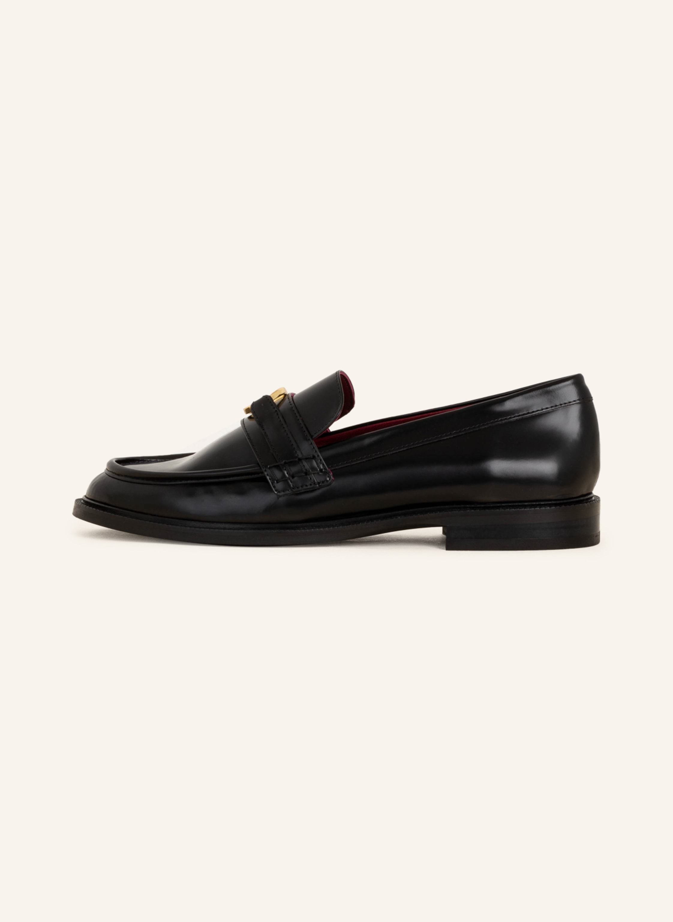 Thumbnail - Claudie Pierlot Loafer schwarz