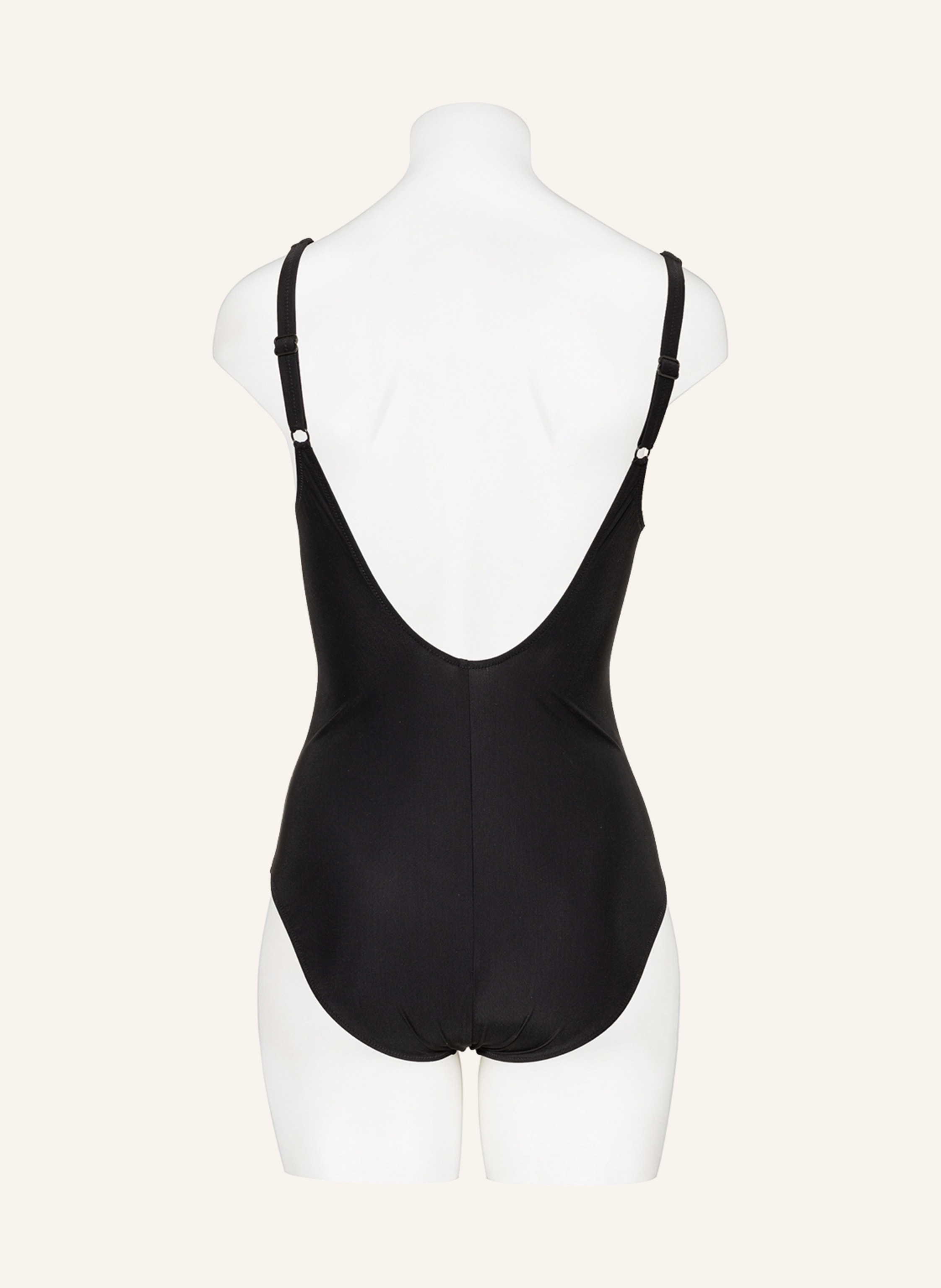 Thumbnail - Charmline Shape-Badeanzug Uni schwarz