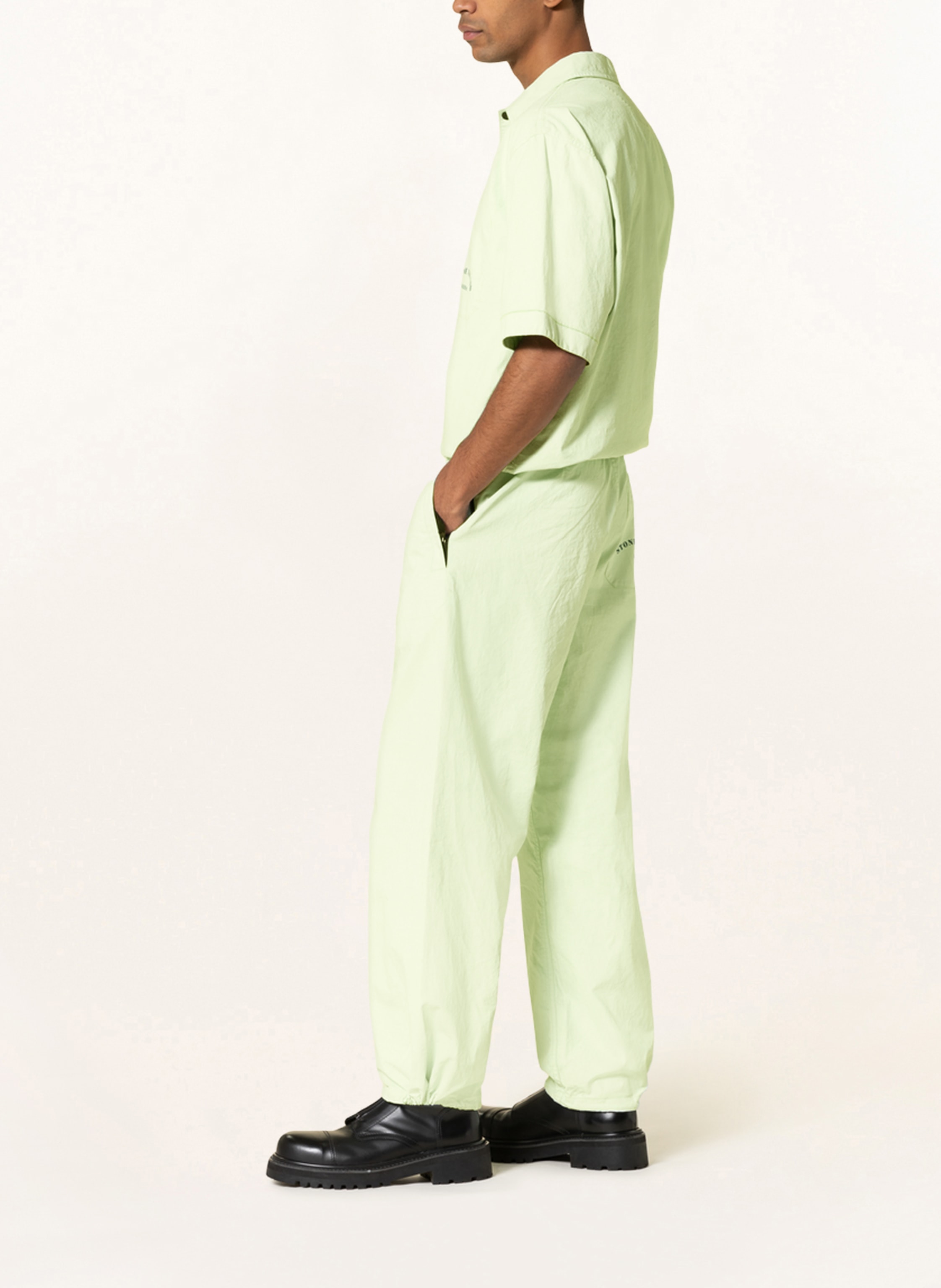 Thumbnail - Stone Island Hose Marina Loose Fit gruen