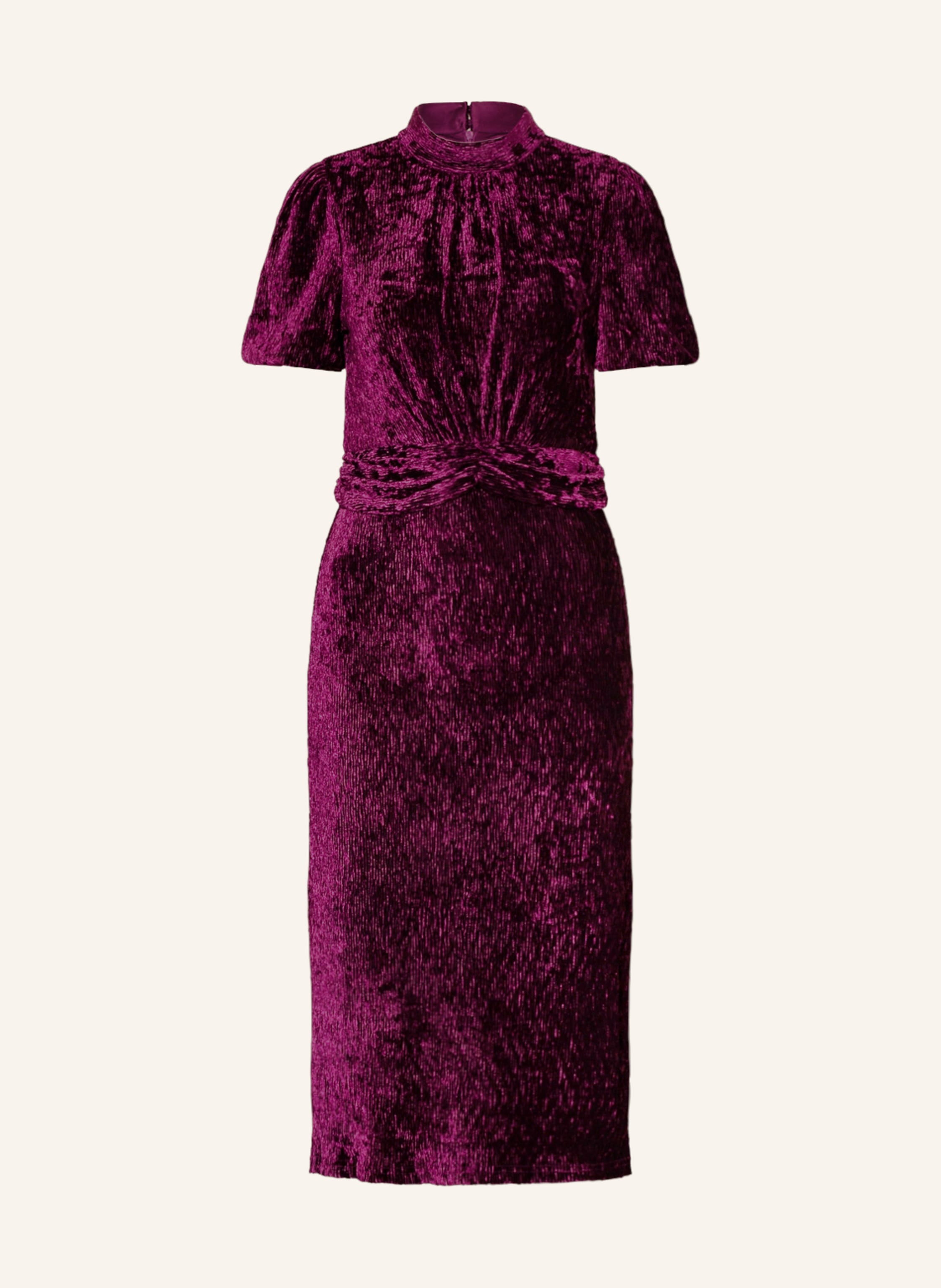 Phase Eight Velvet dress KAYLEE in dark purple