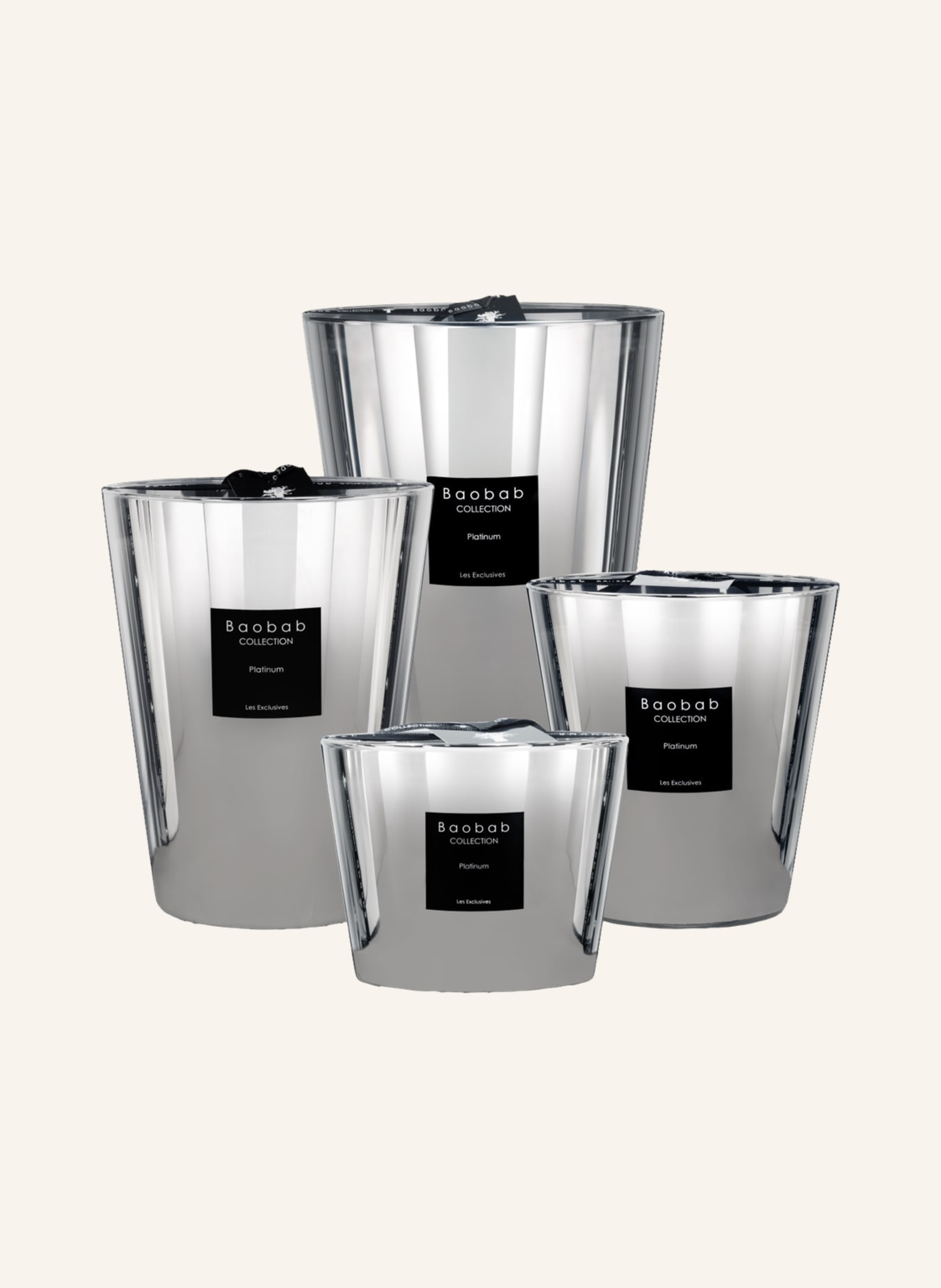 Thumbnail - Baobab Collection Dufttkerze silber