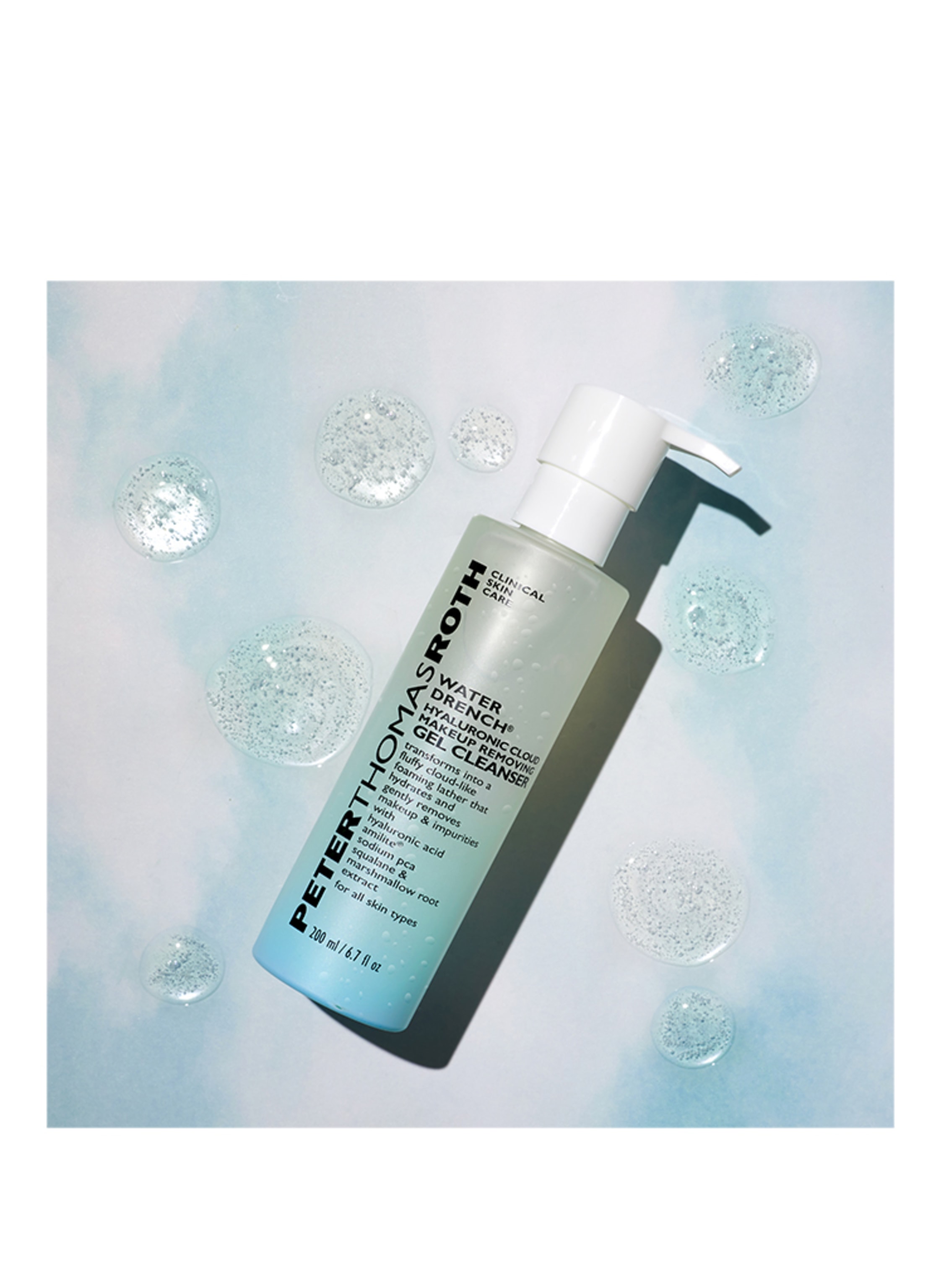 Thumbnail - Peter Thomas Roth Water Drench Hyaluronic Cloud Make Up Remover 200 ml