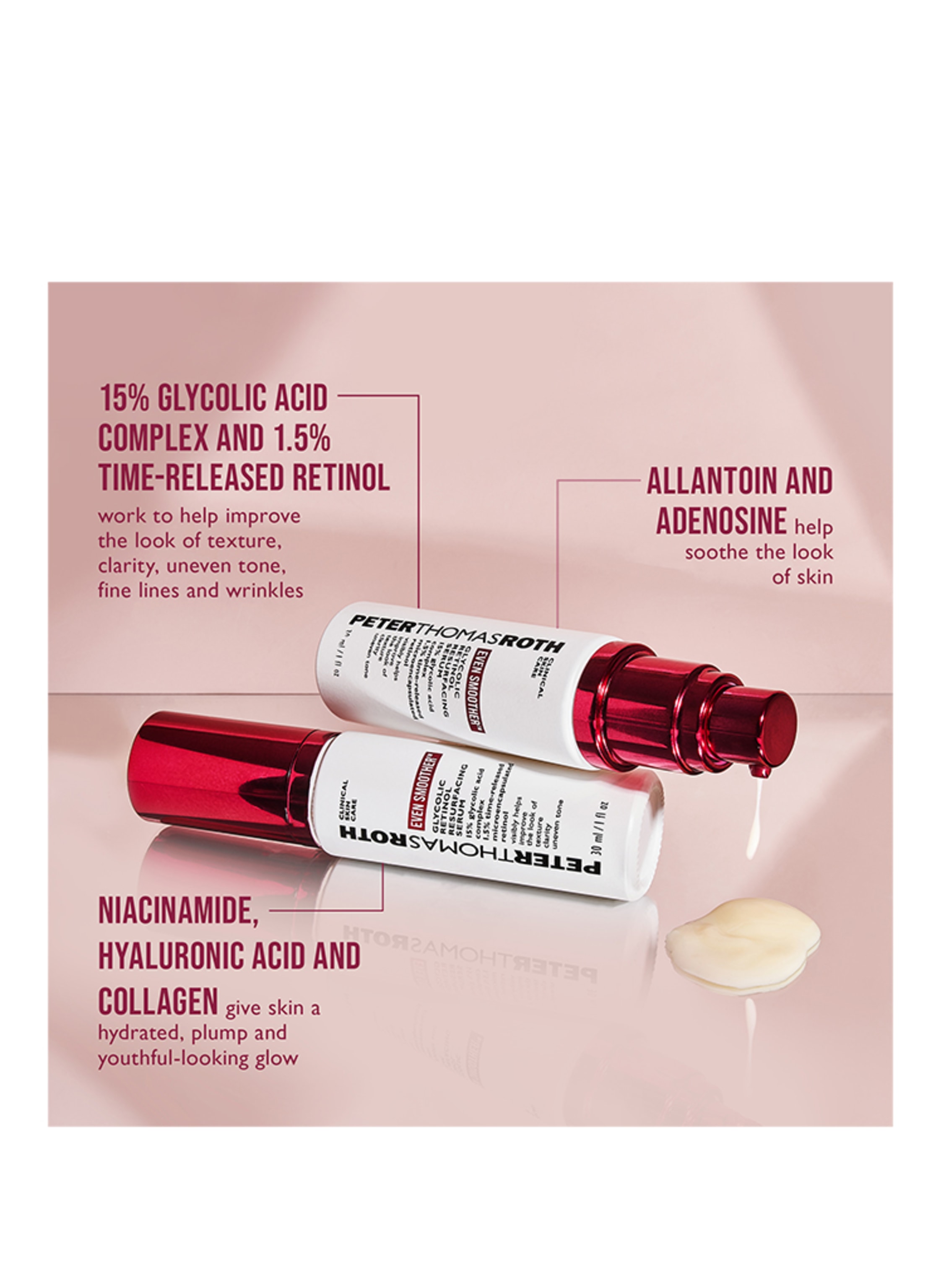 Thumbnail - Peter Thomas Roth Even Smoother™ Glycolic Retinol Serum 30 ml