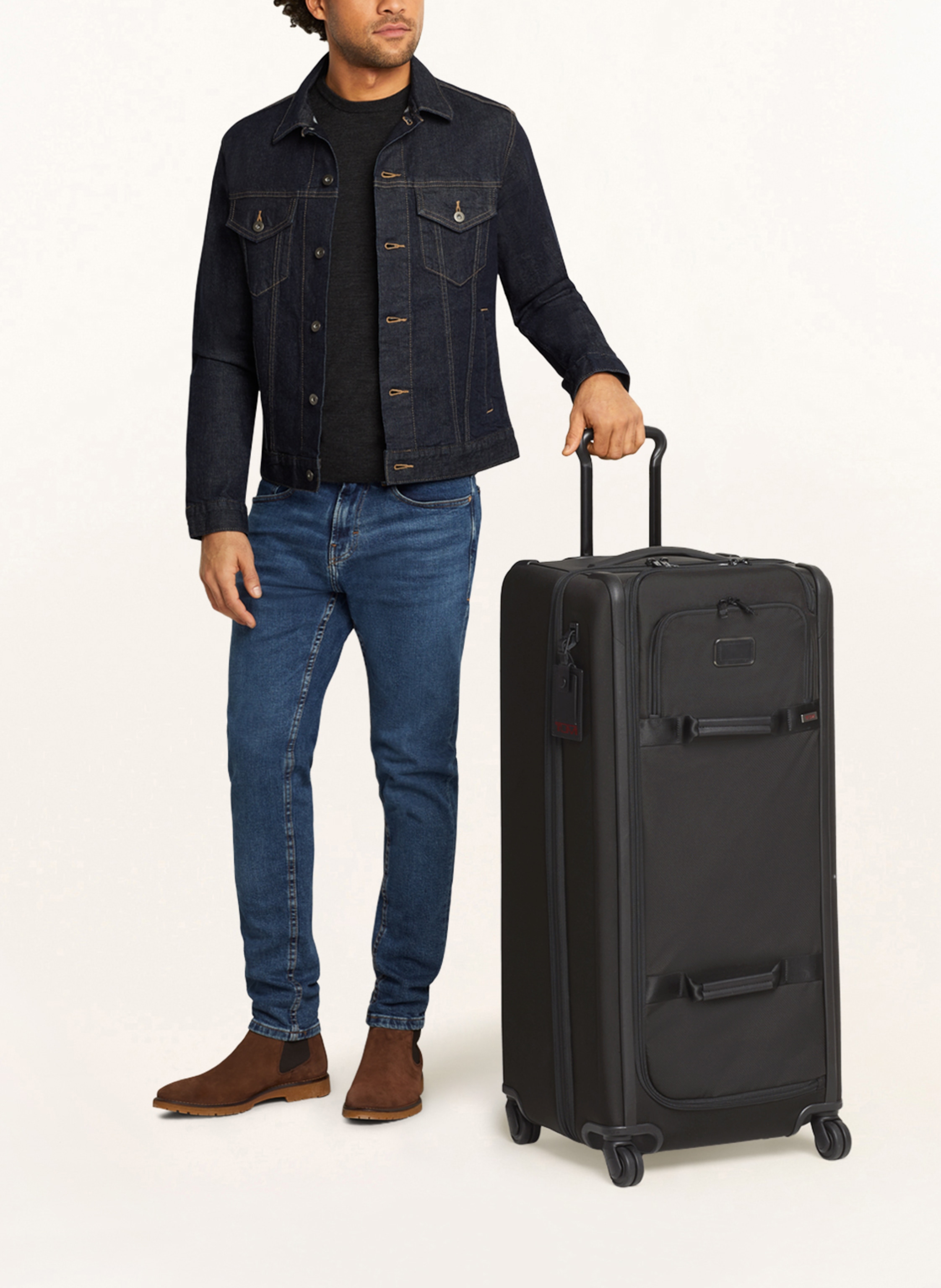 Thumbnail - Tumi Alpha 3 Trolley Tall 4 schwarz