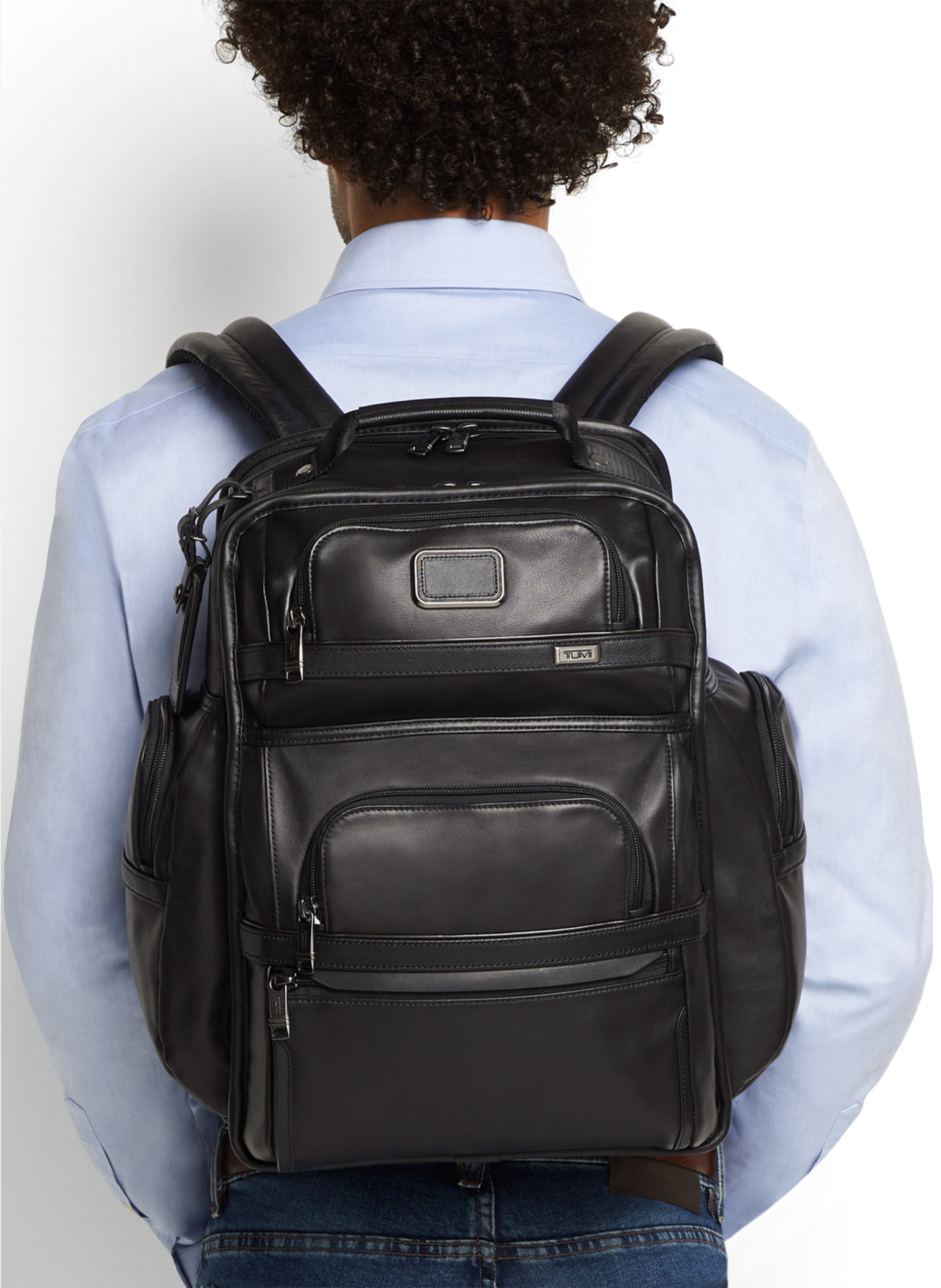 Thumbnail - Tumi Alpha Rucksack Mit Laptop-Fach schwarz