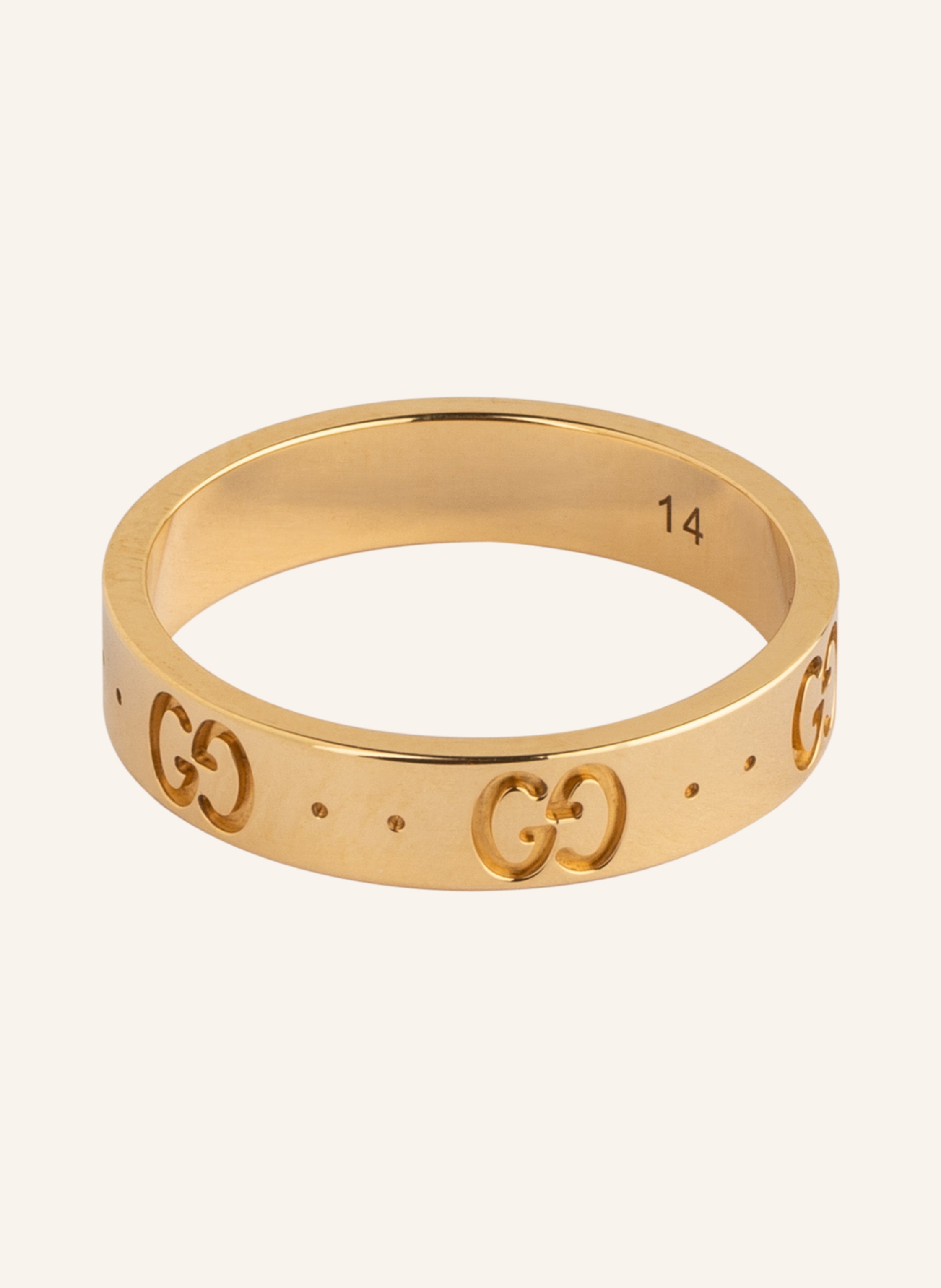 GUCCI Ring ICON aus 18 Karat Gelbgold in gold Breuninger