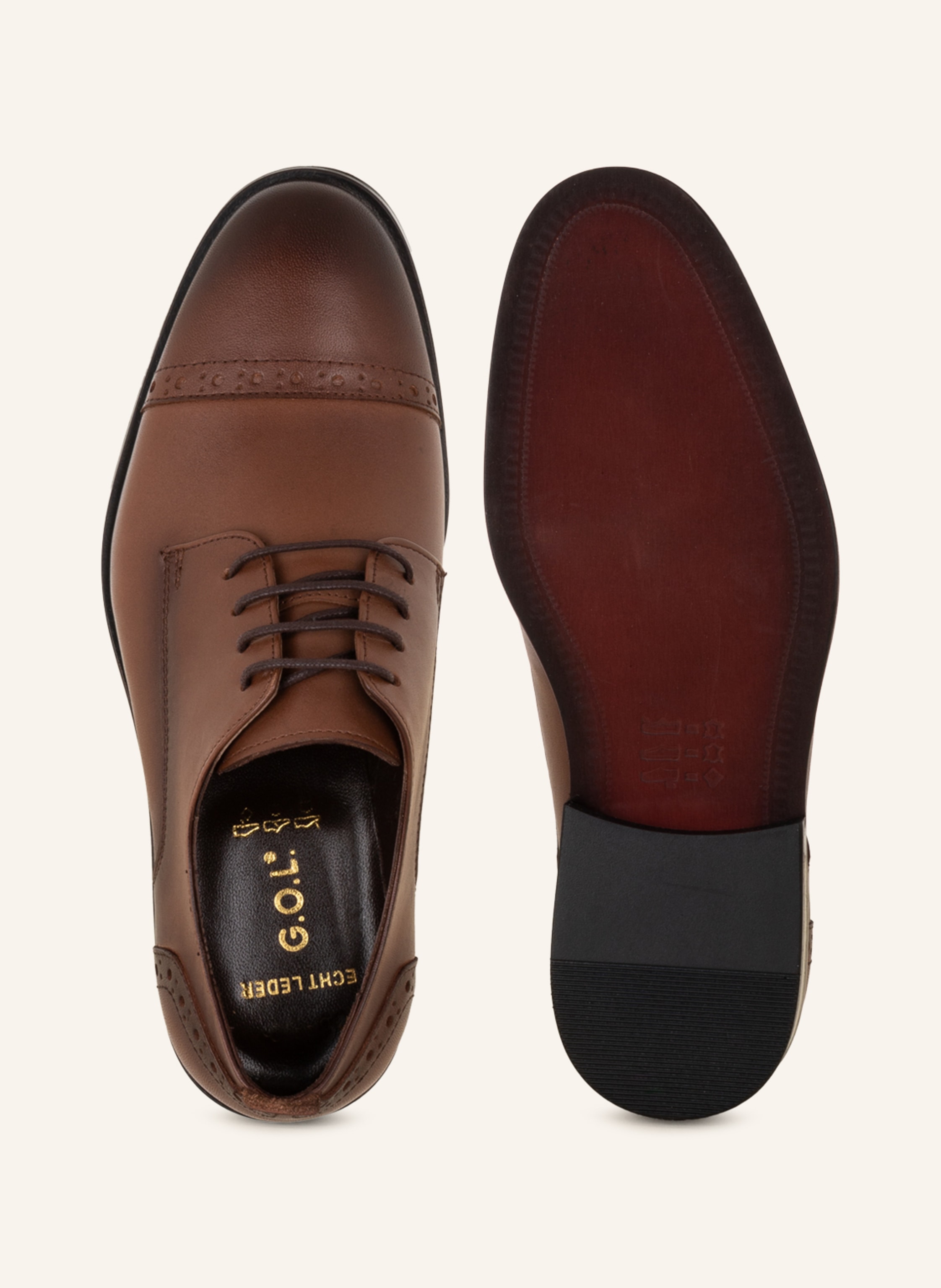 Thumbnail - G.O.L. Finest Collection Schnürer braun