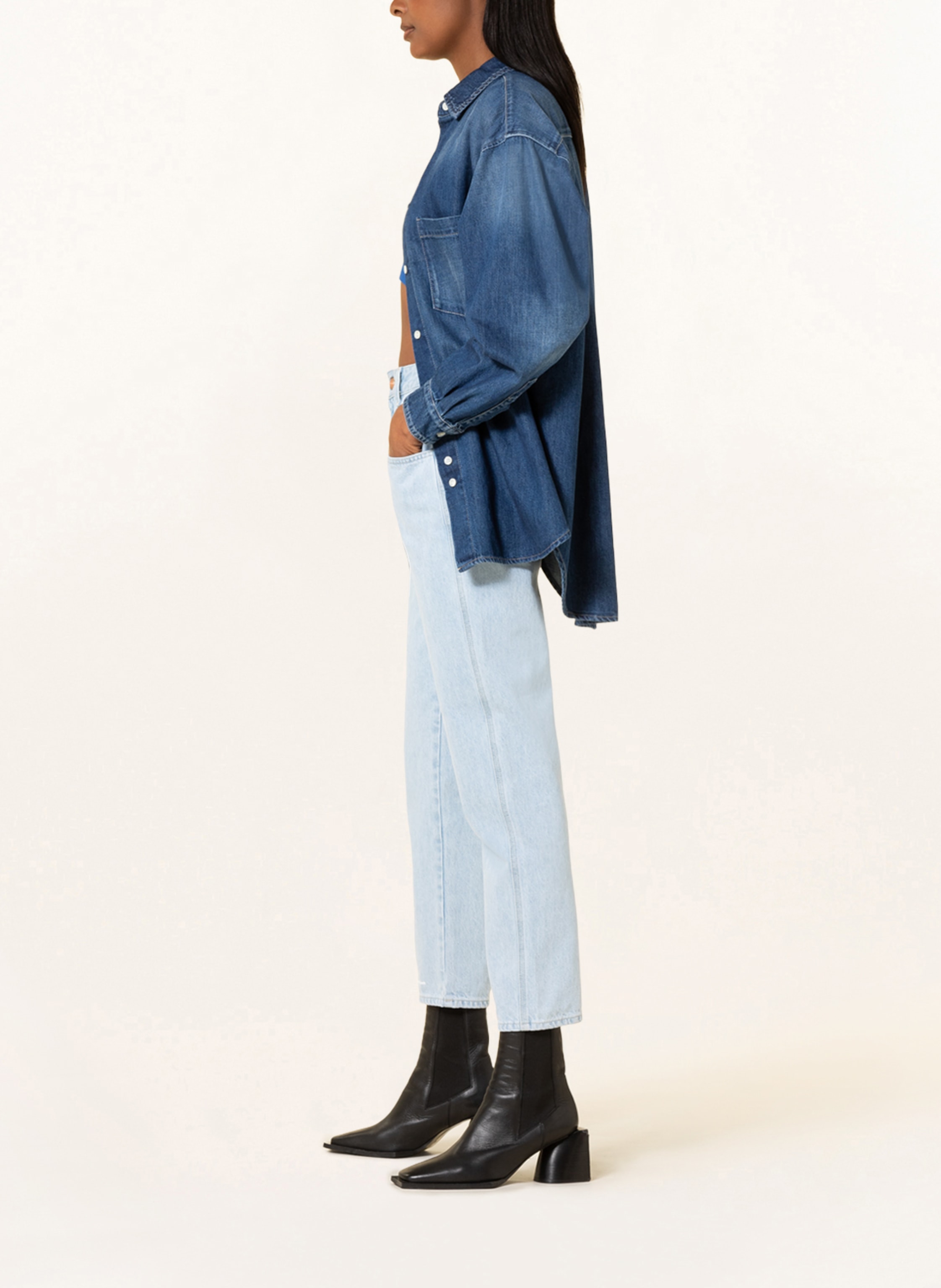 Thumbnail - Closed Jeans Pedal Pusher blau