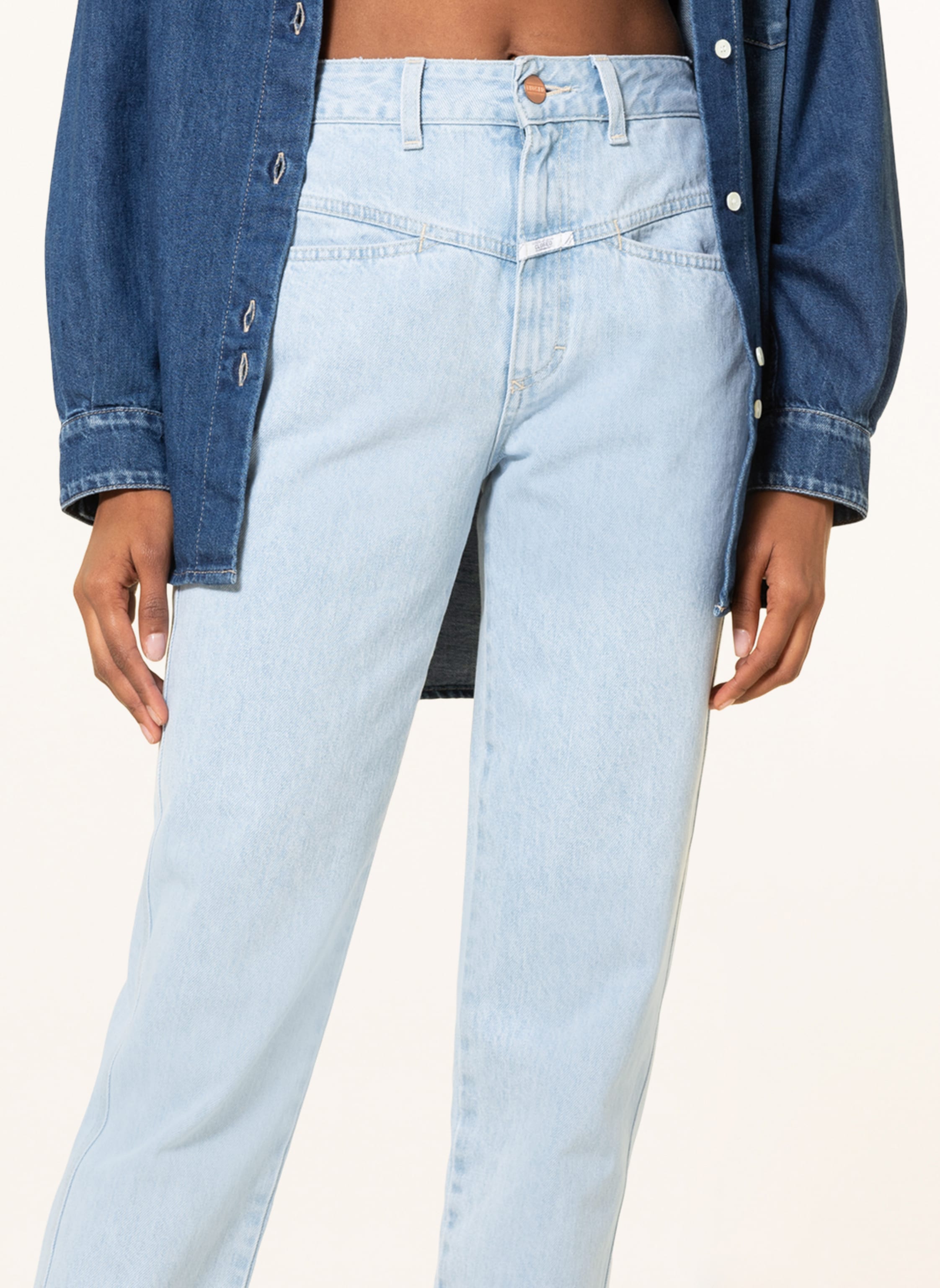 Thumbnail - Closed Jeans Pedal Pusher blau