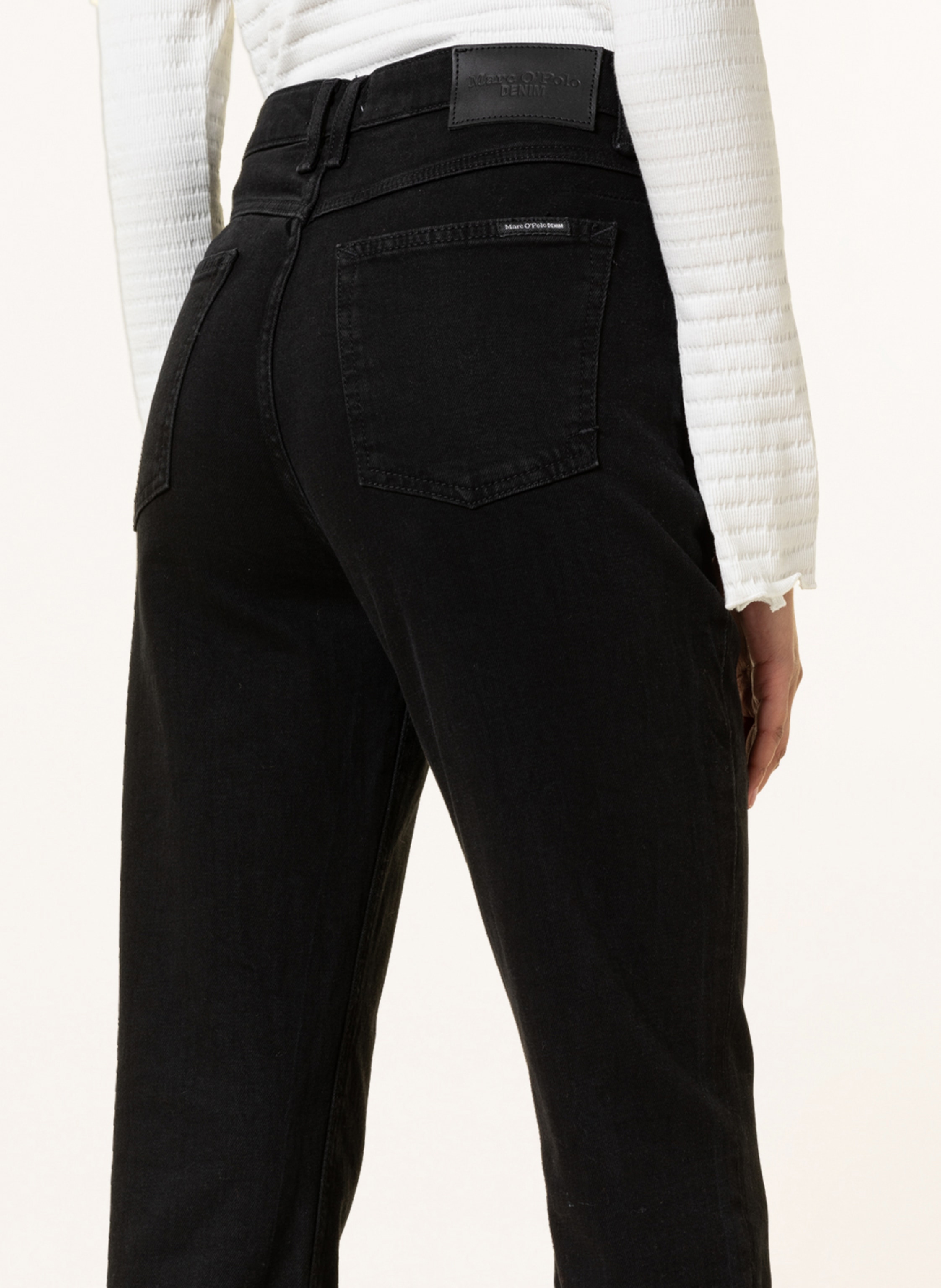 Thumbnail - Marc O'polo Denim Boyfriend Jeans schwarz