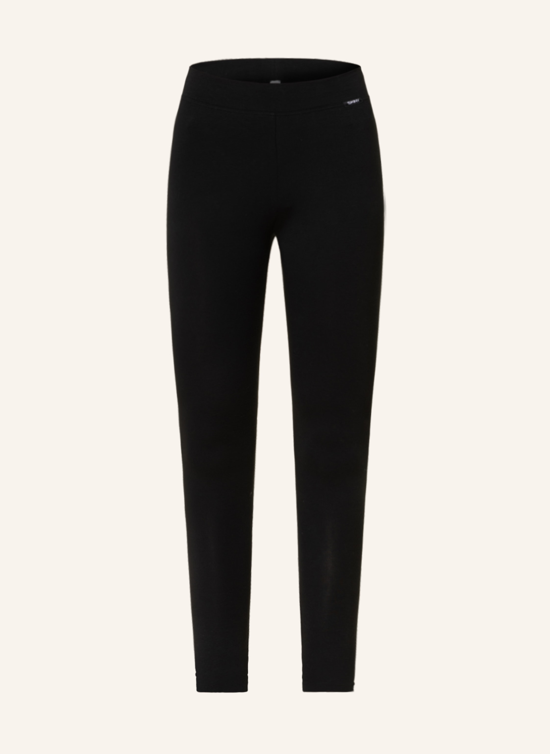 Leggings ZEFIR, Slim Fit Max Mara Leisure, Black