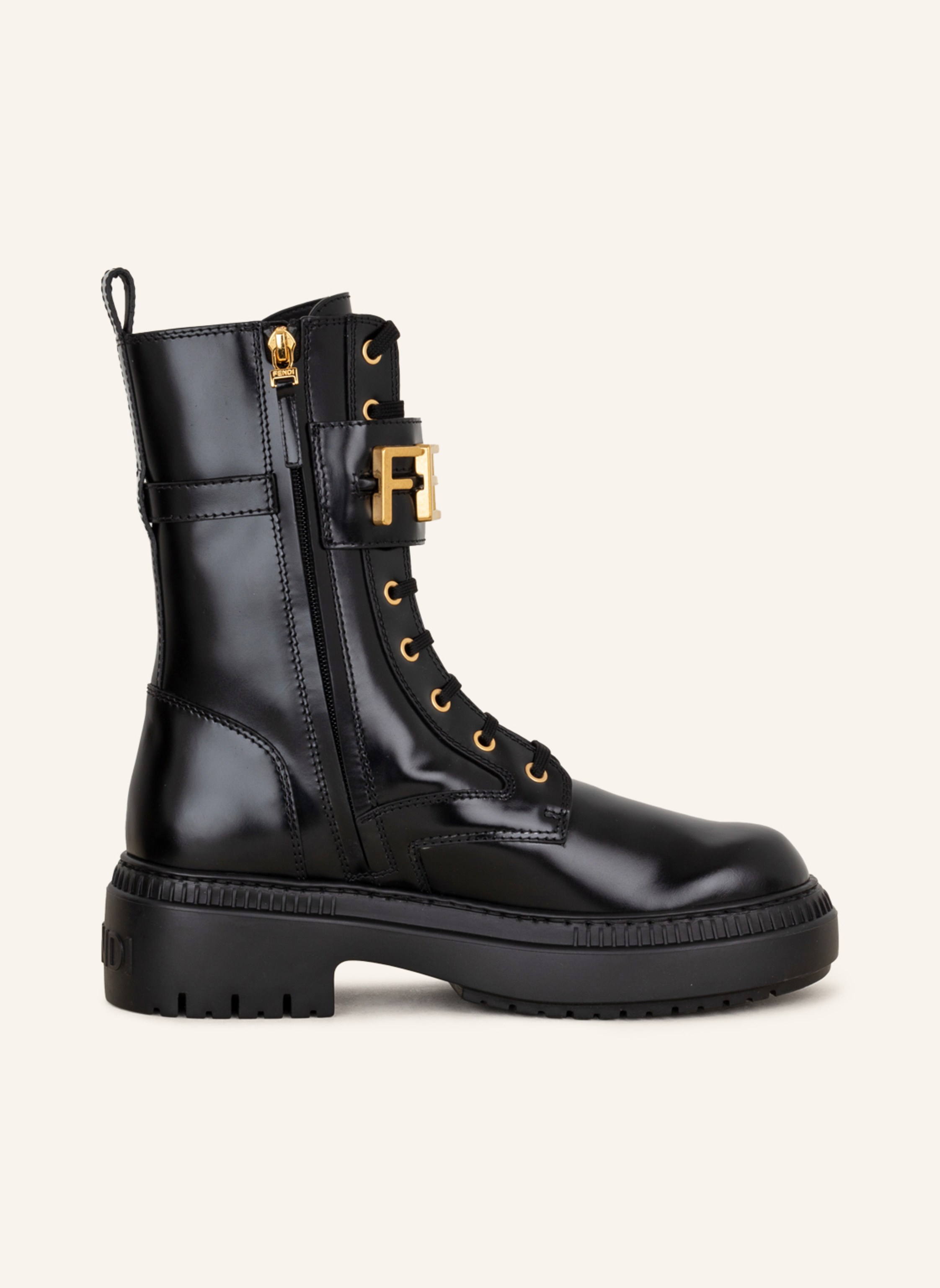 Fendi Biker Boots schwarz – Bild 2