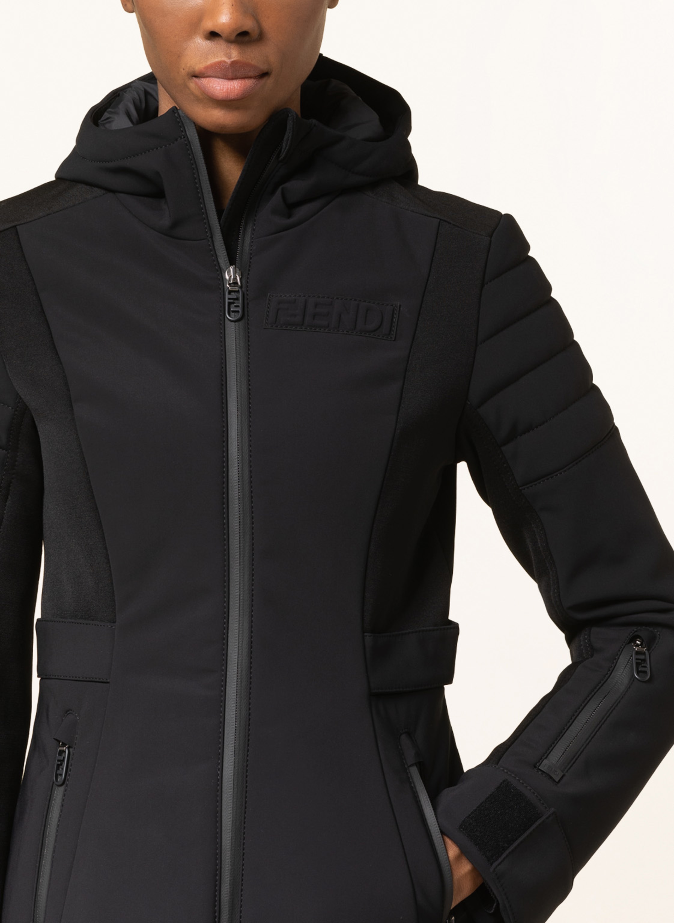 Fendi Softshell-Skijacke schwarz – Bild 2