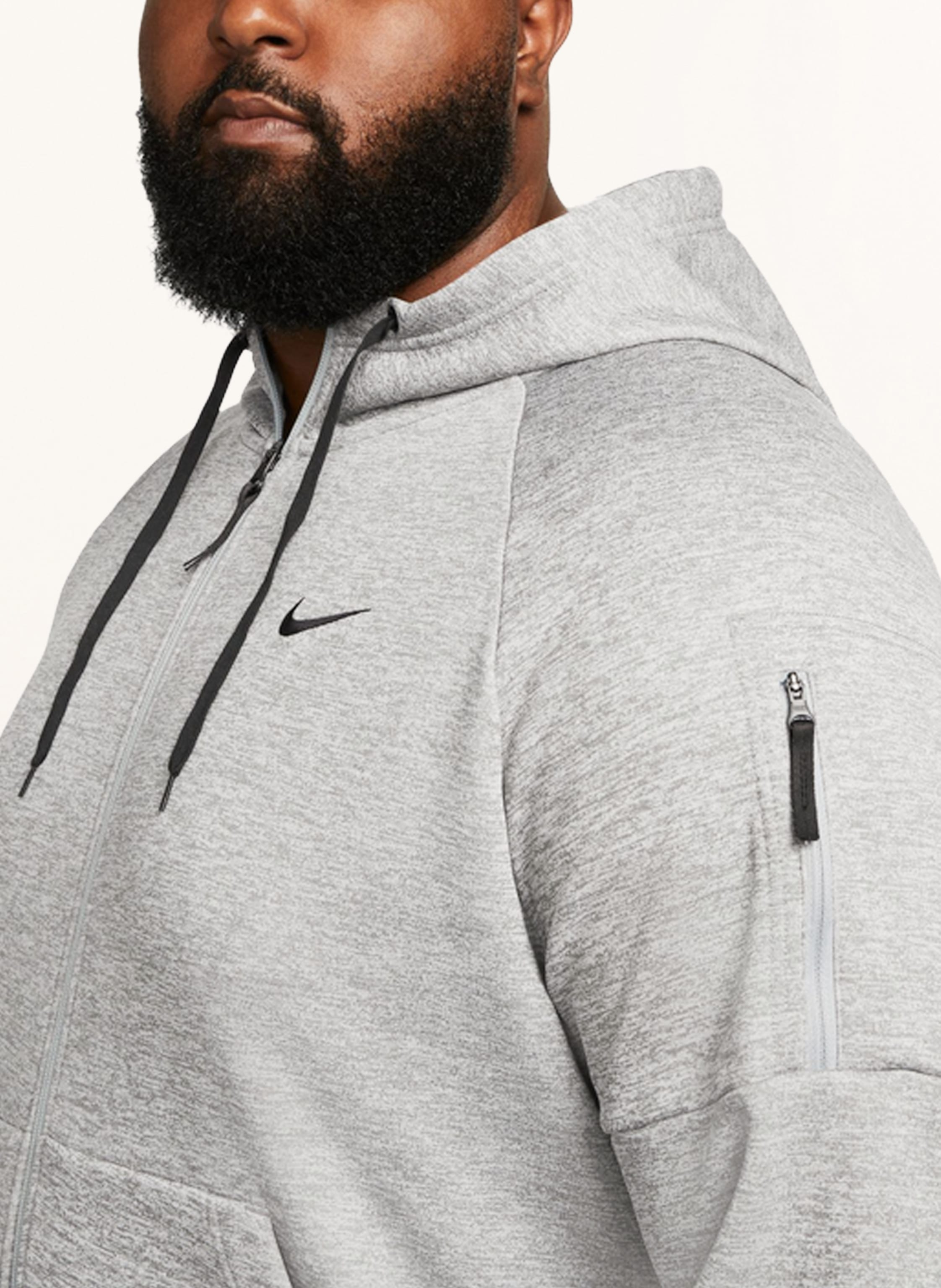 Thumbnail - Nike Trainingsjacke Therma-Fit grau