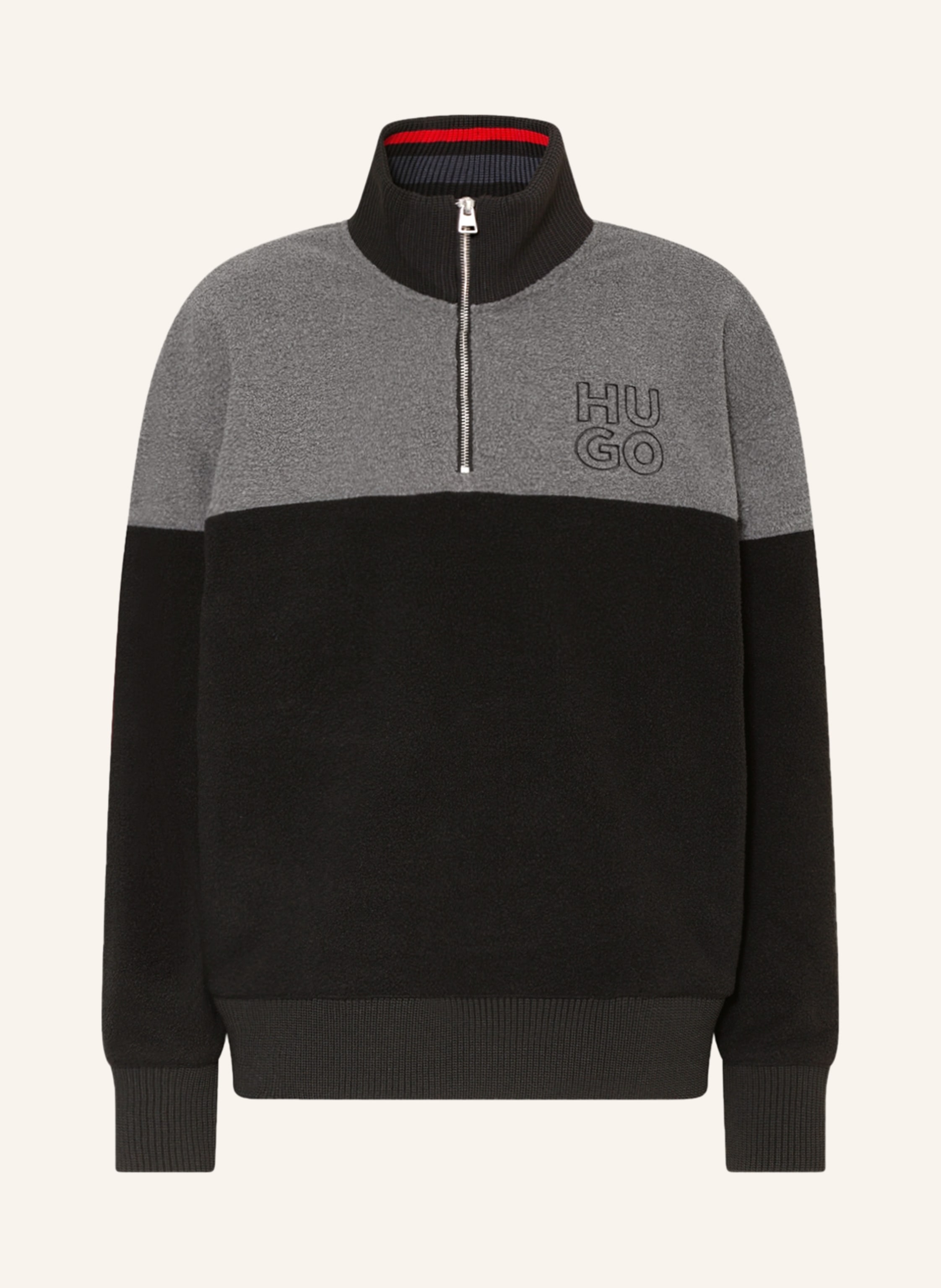 Hugo boss cheap zip golf jumper