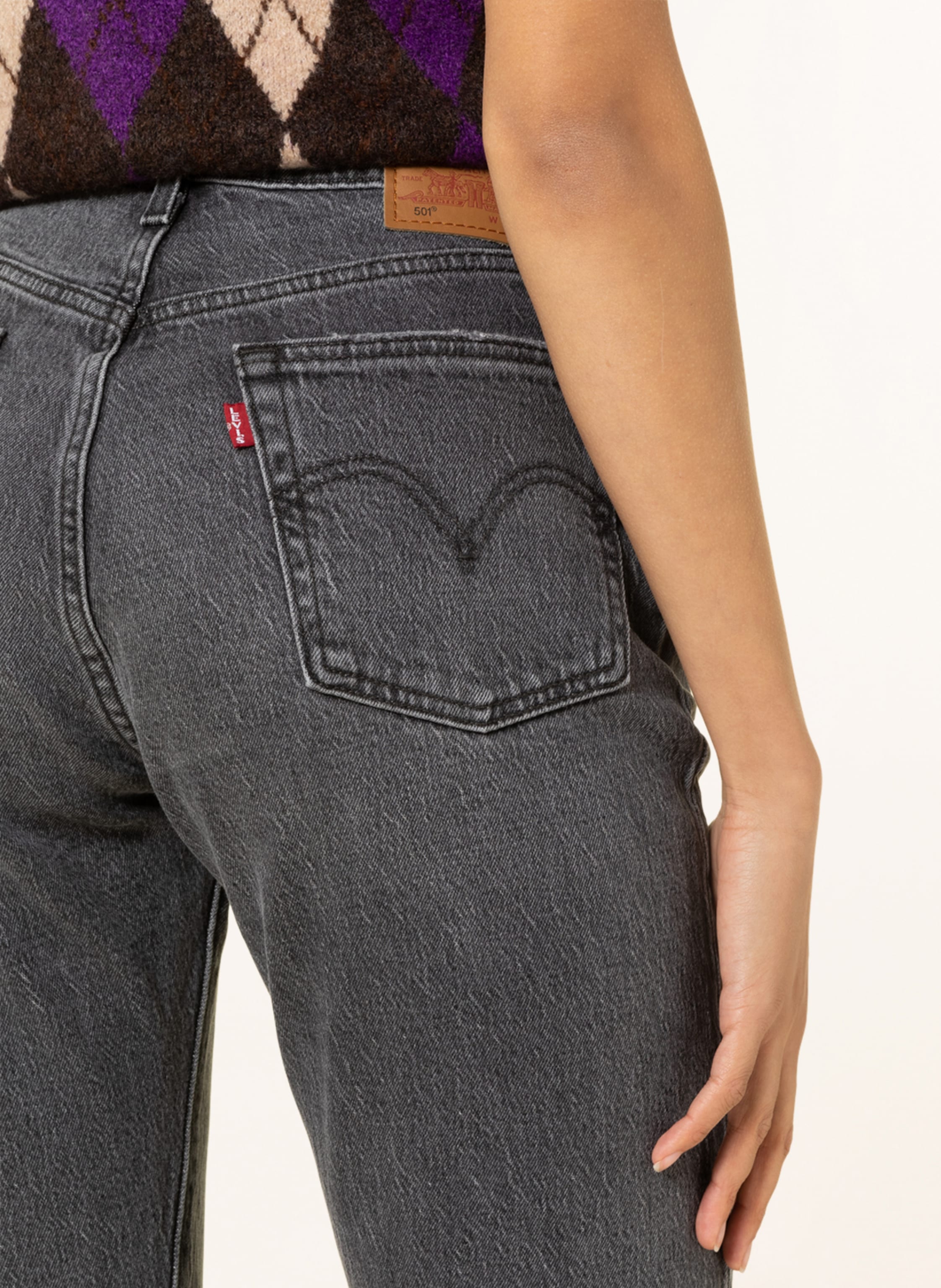 Levi's® Jeans 501 grau – Bild 2