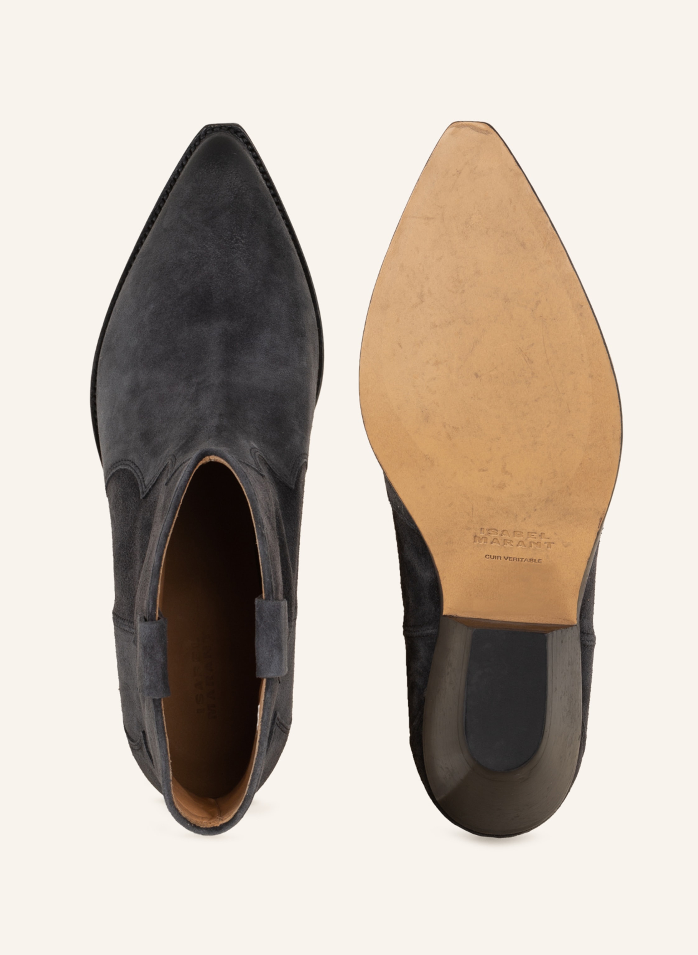 Thumbnail - Isabel Marant Cowboy Boots Dewina schwarz